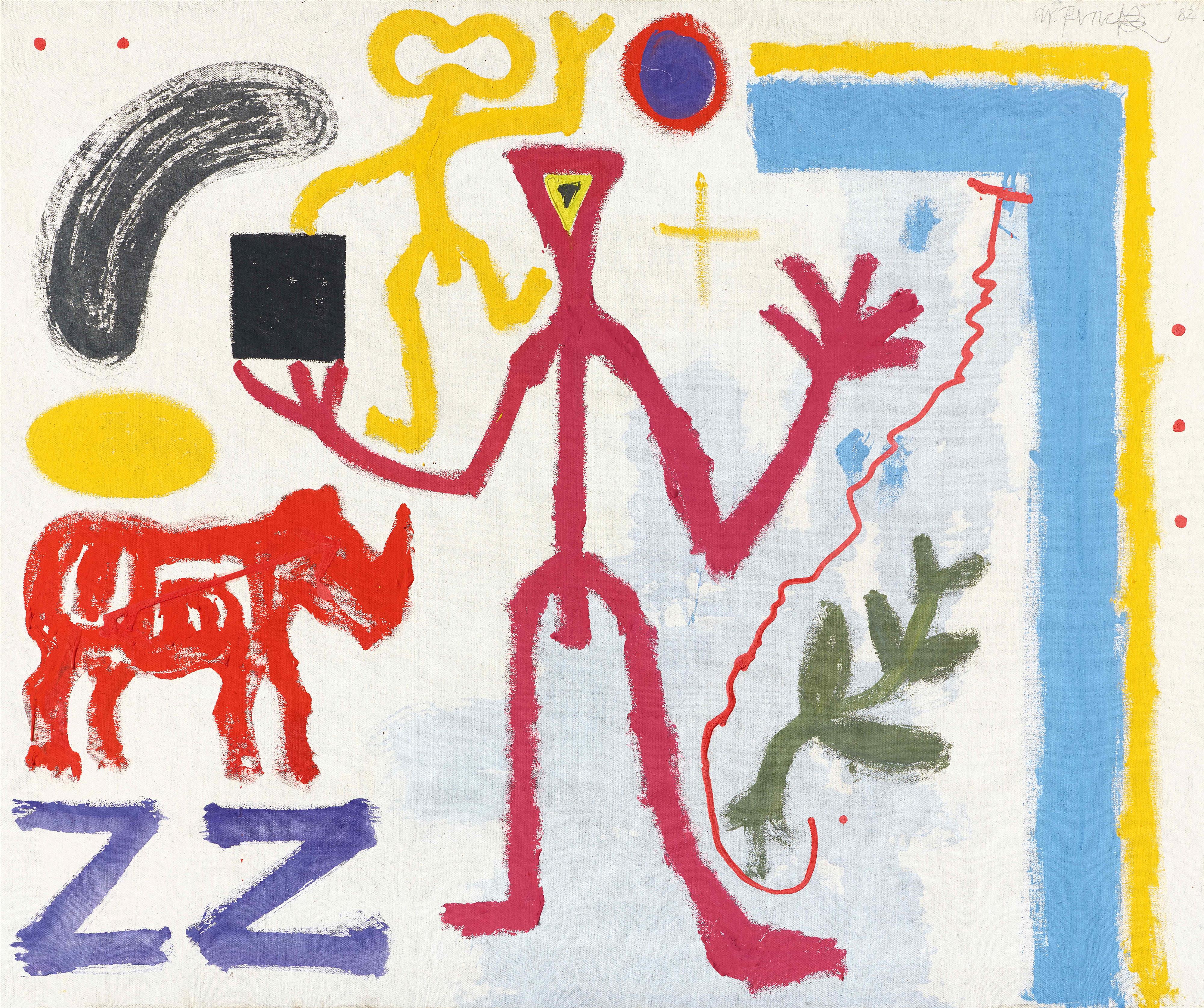 A.R. Penck - Ich in London 1 - image-1