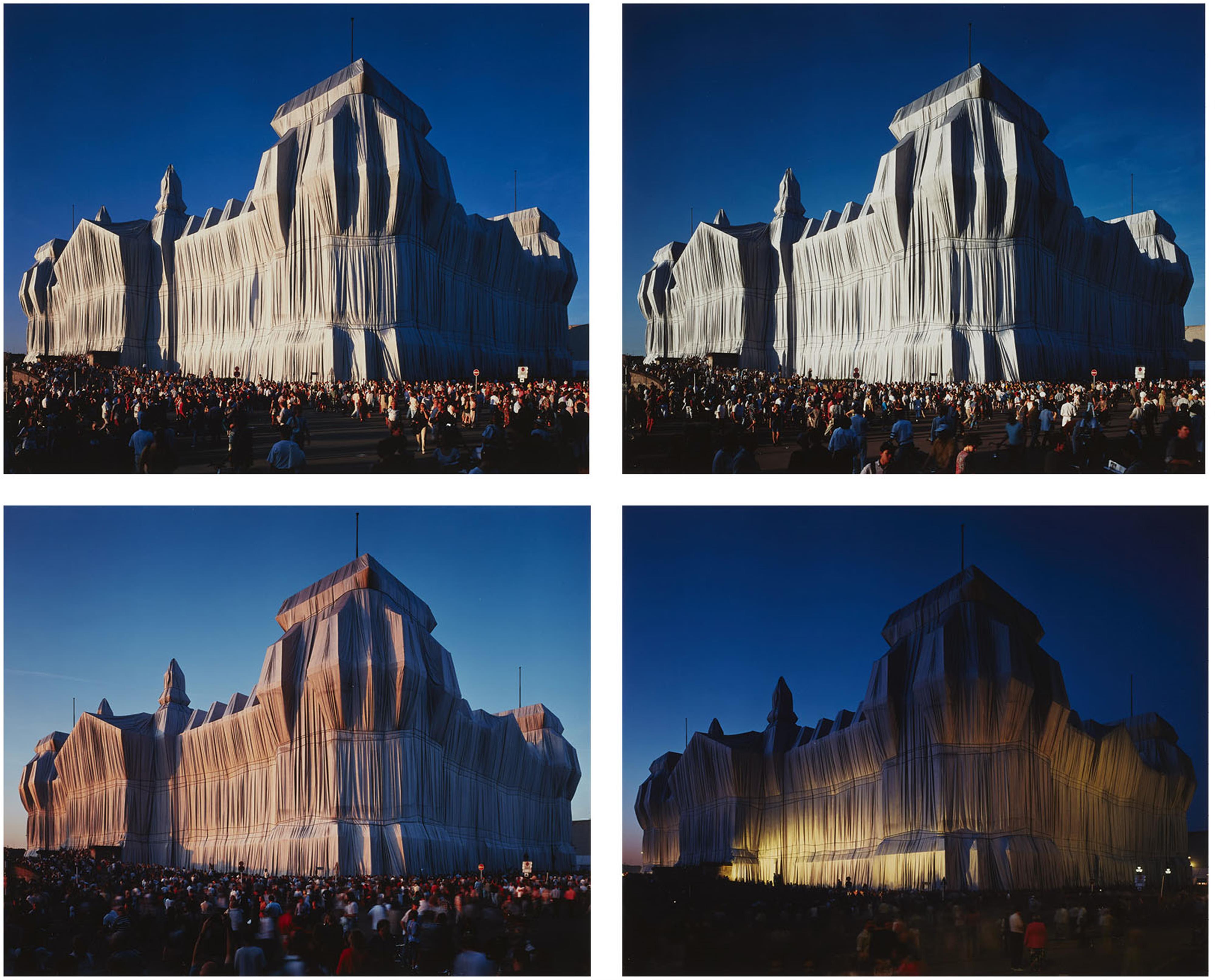 Christo & Jeanne Claude
Wolfgang Volz - Wrapped Reichstag Berlin - image-1