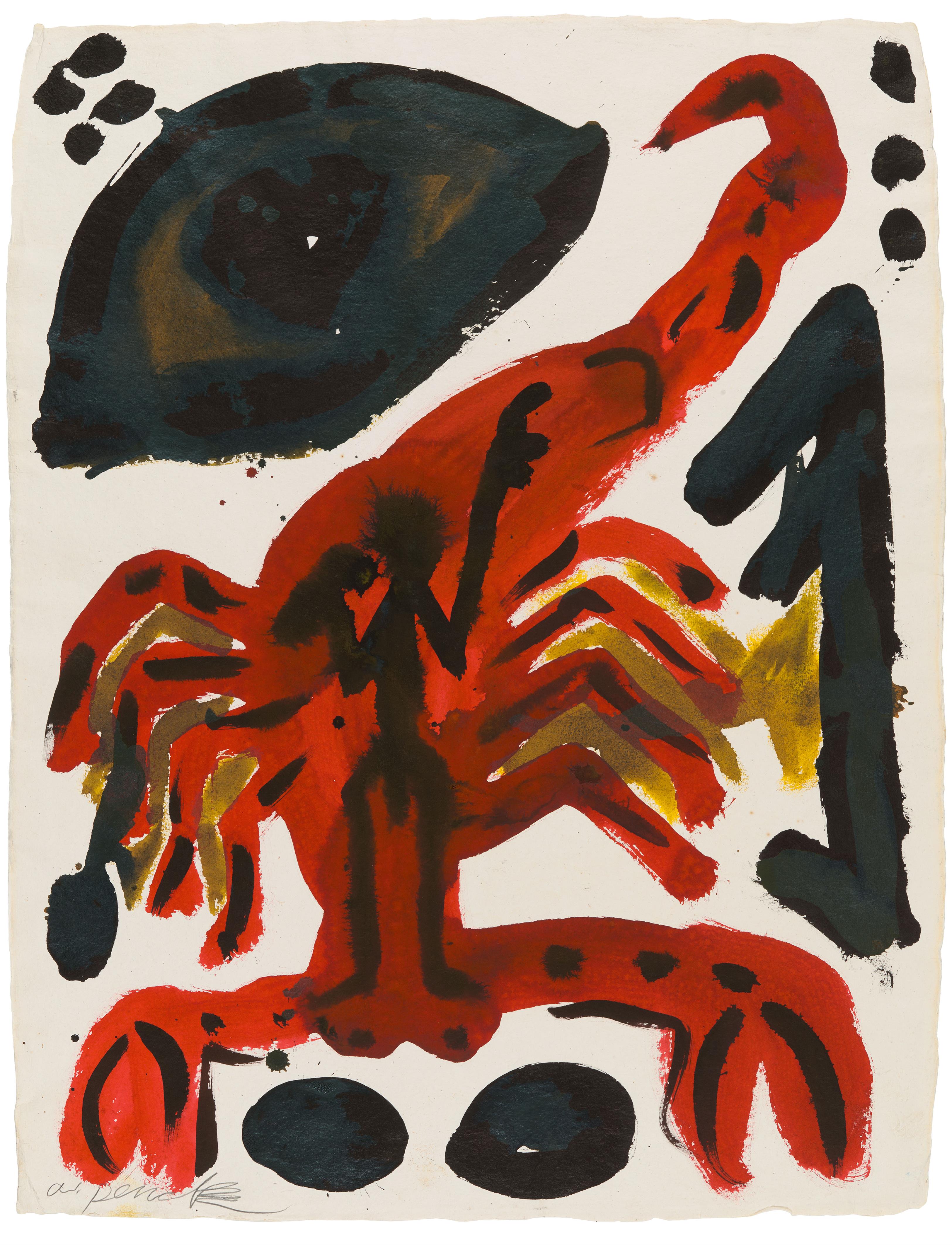 A.R. Penck - Untitled (Skorpion) - image-1