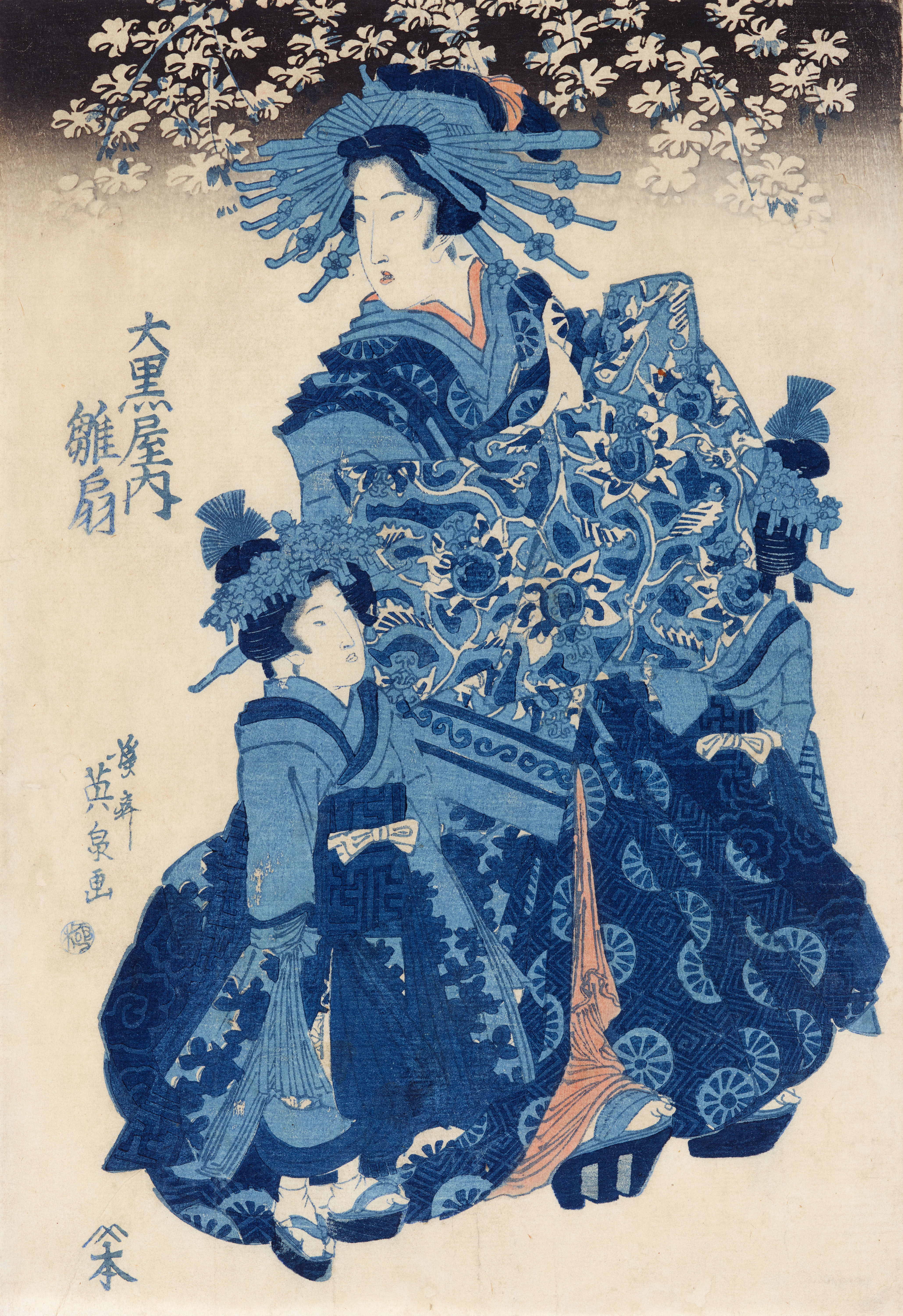 Keisai Eisen - Ôban. Aizuri-e. Keisai Eisen (1790-1848) - image-1