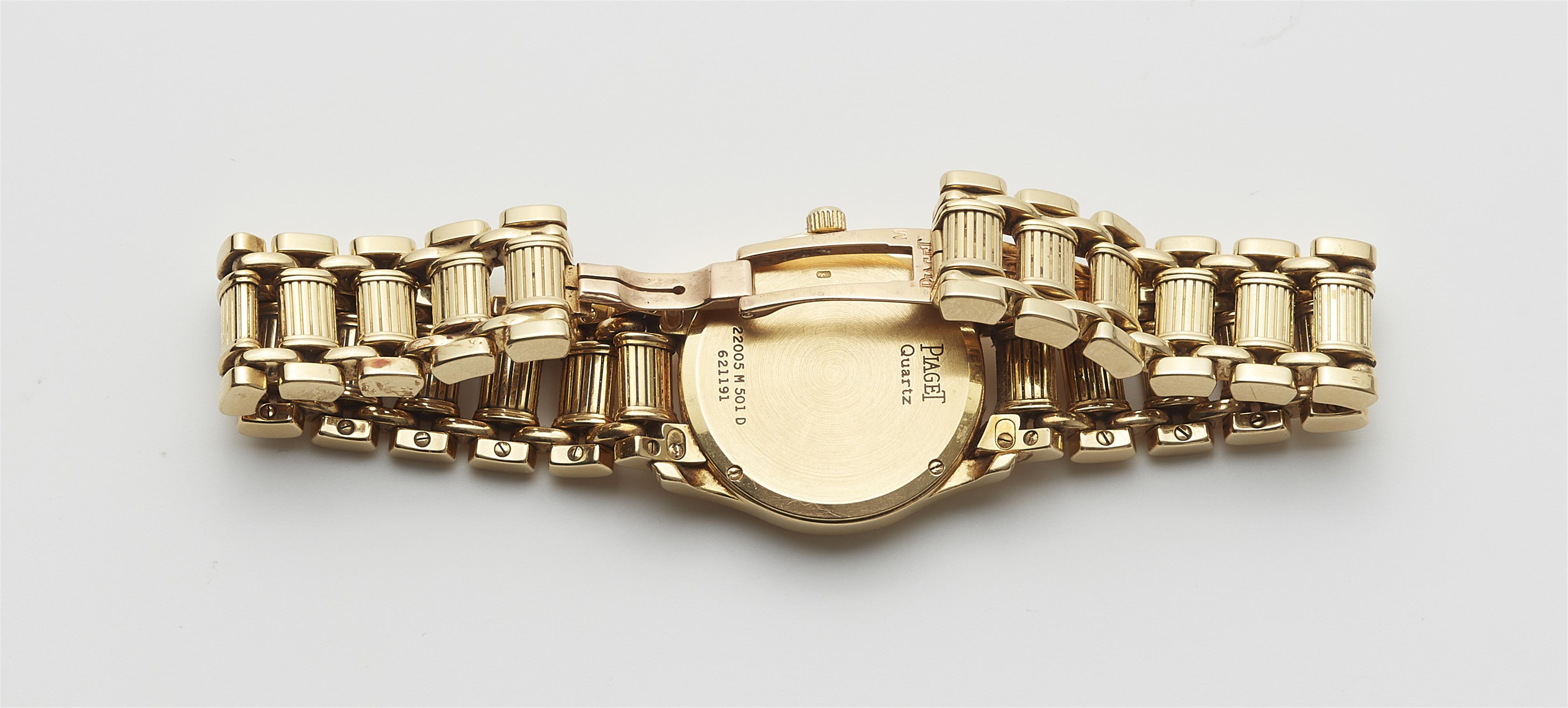 An 18k yellow gold quartz Piaget ladies' wristwatch. - image-2