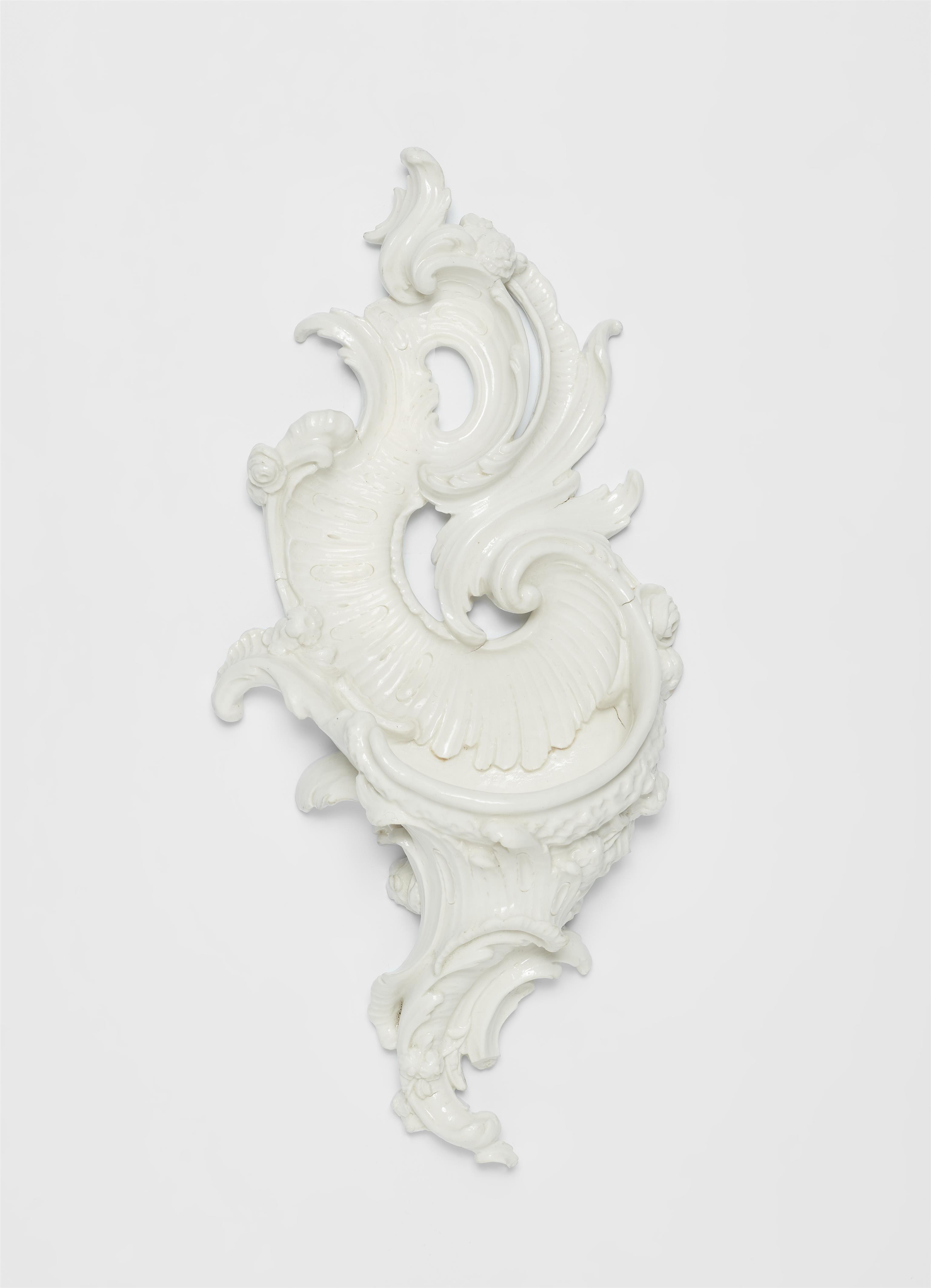 A Nymphenburg porcelain holy water stoop - image-1