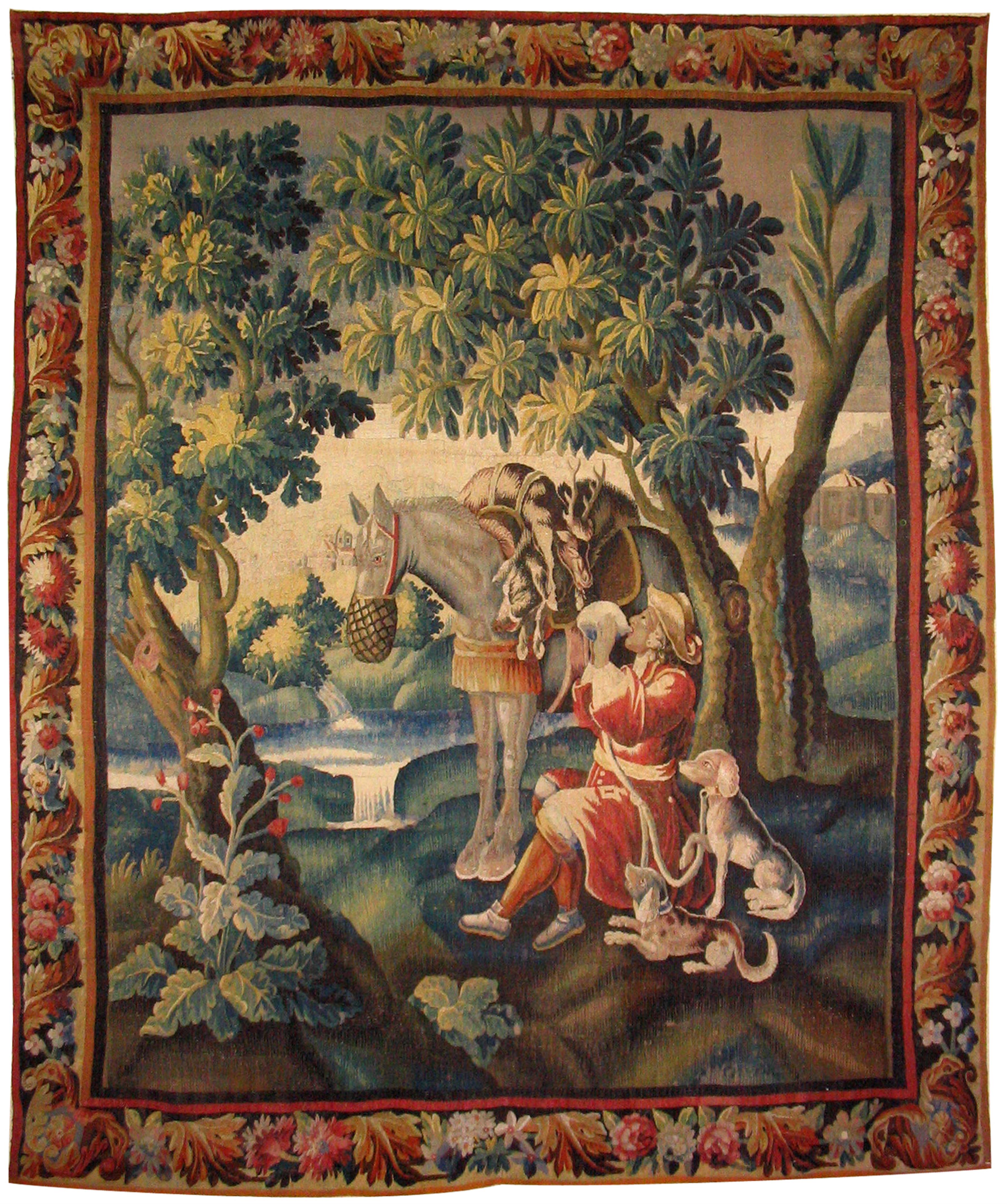 A tapestry "The Return from the Hunt" - image-1