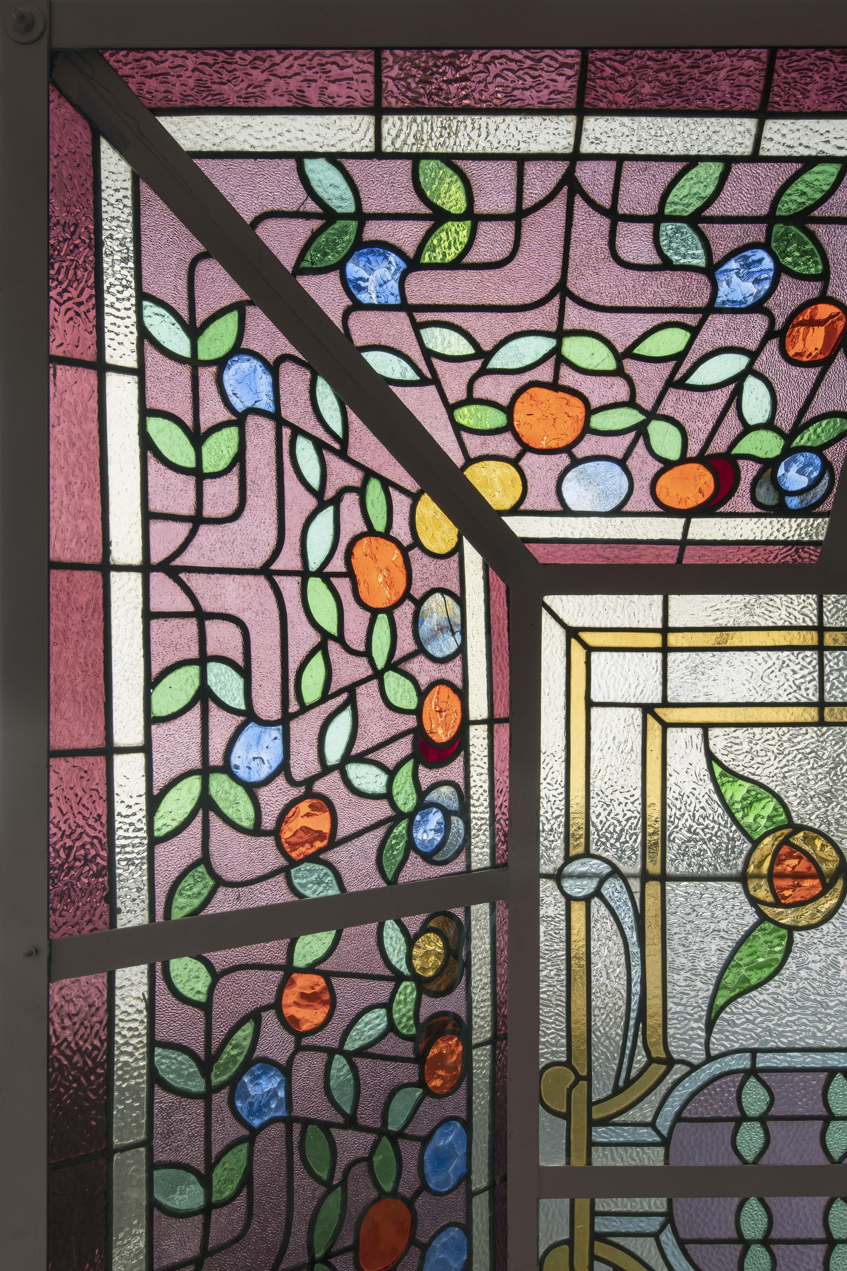 Belgisches Art Nouveau-Glasdach - image-3