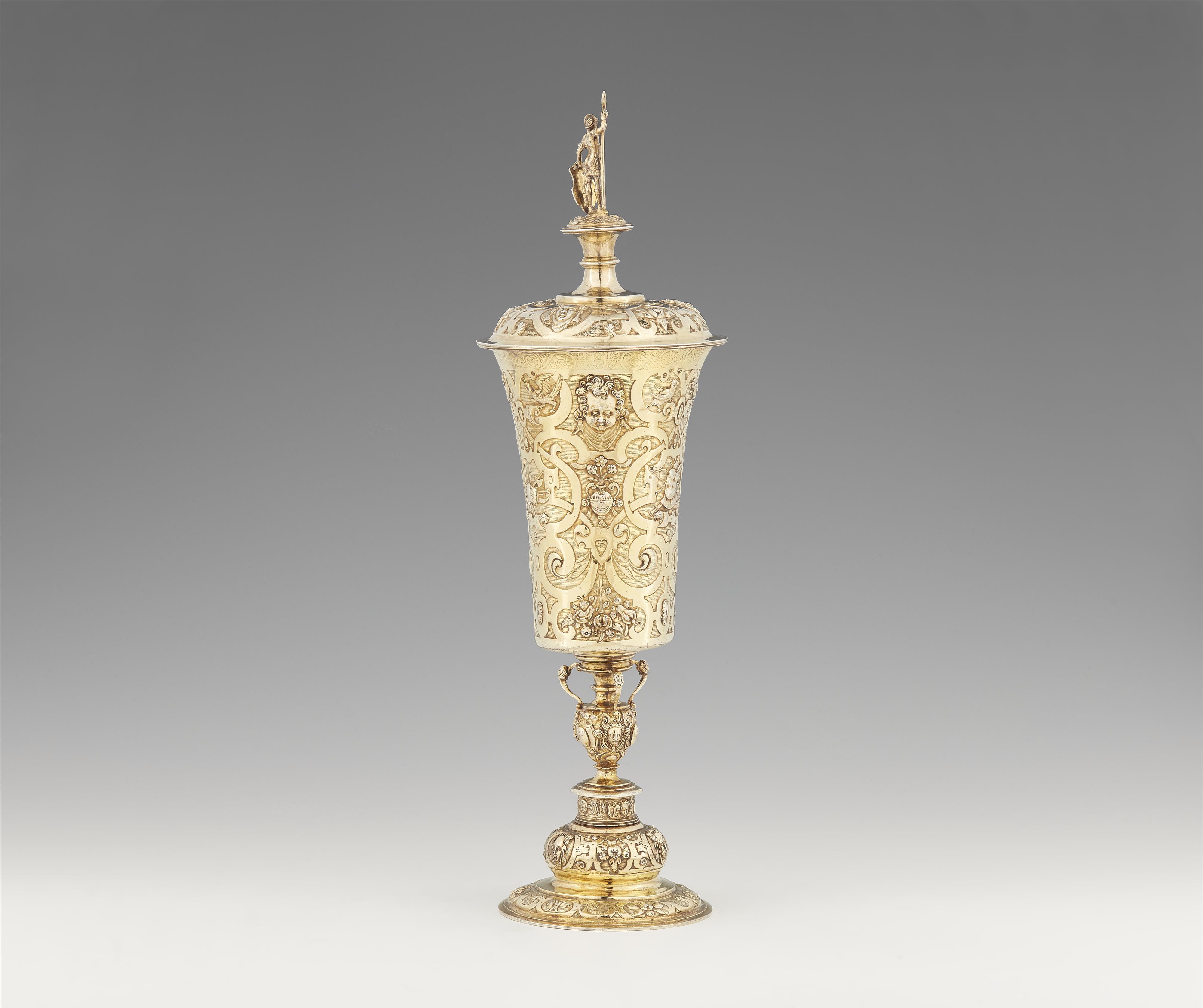A museum-quality Nuremberg silver gilt goblet - image-2