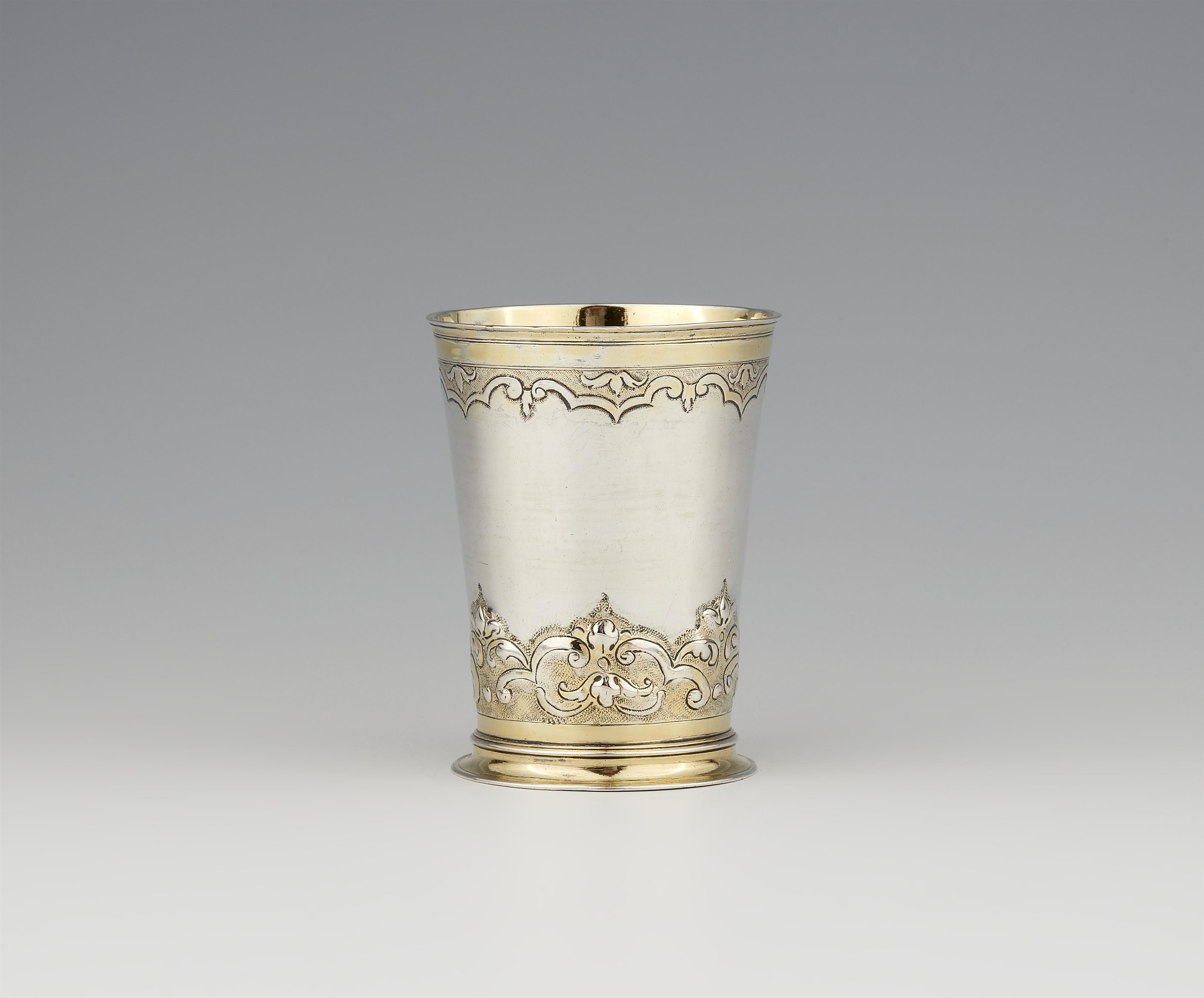An Augsburg Régence silver beaker - image-1