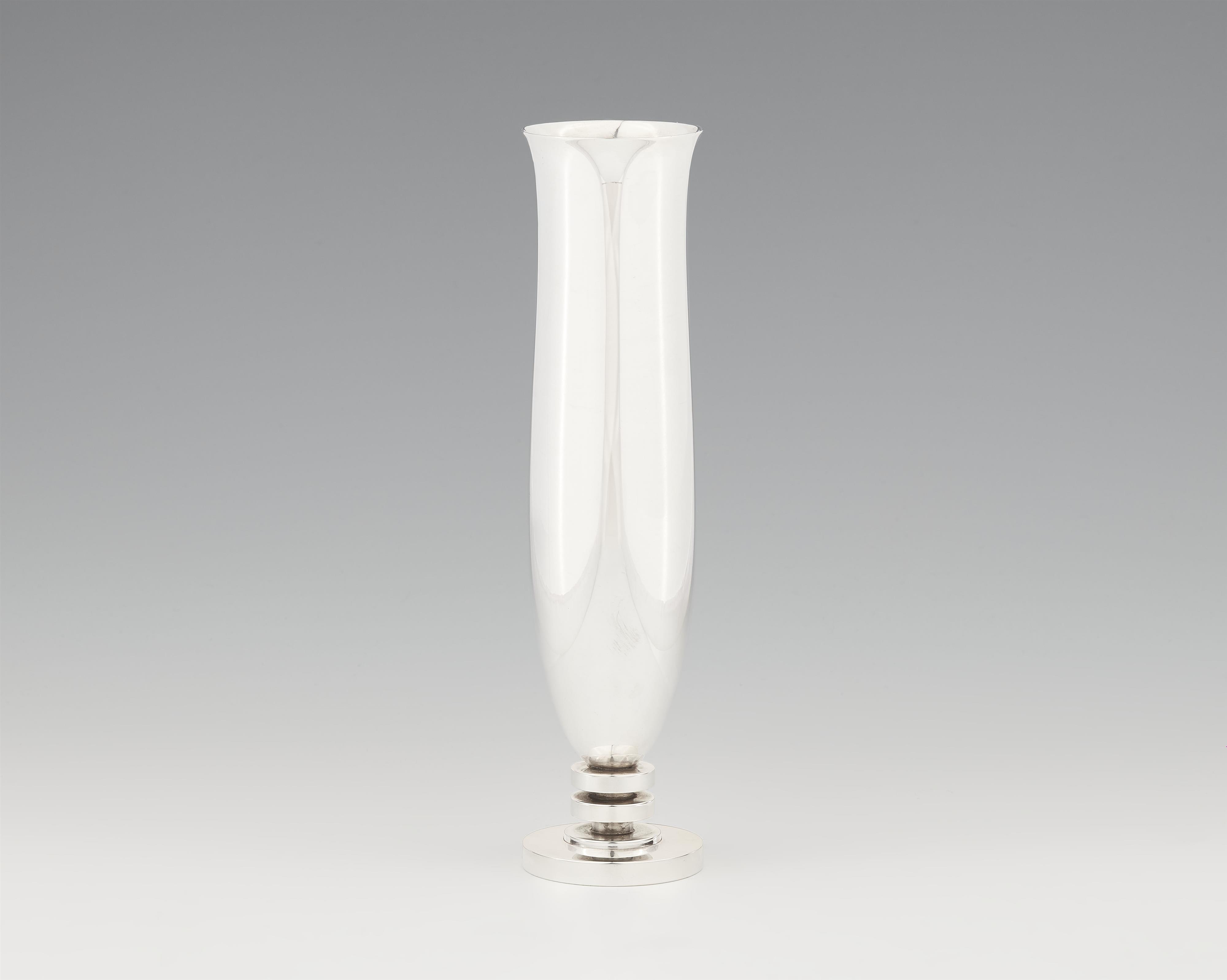 A Georg Jensen silver vase, no. 750 - image-1