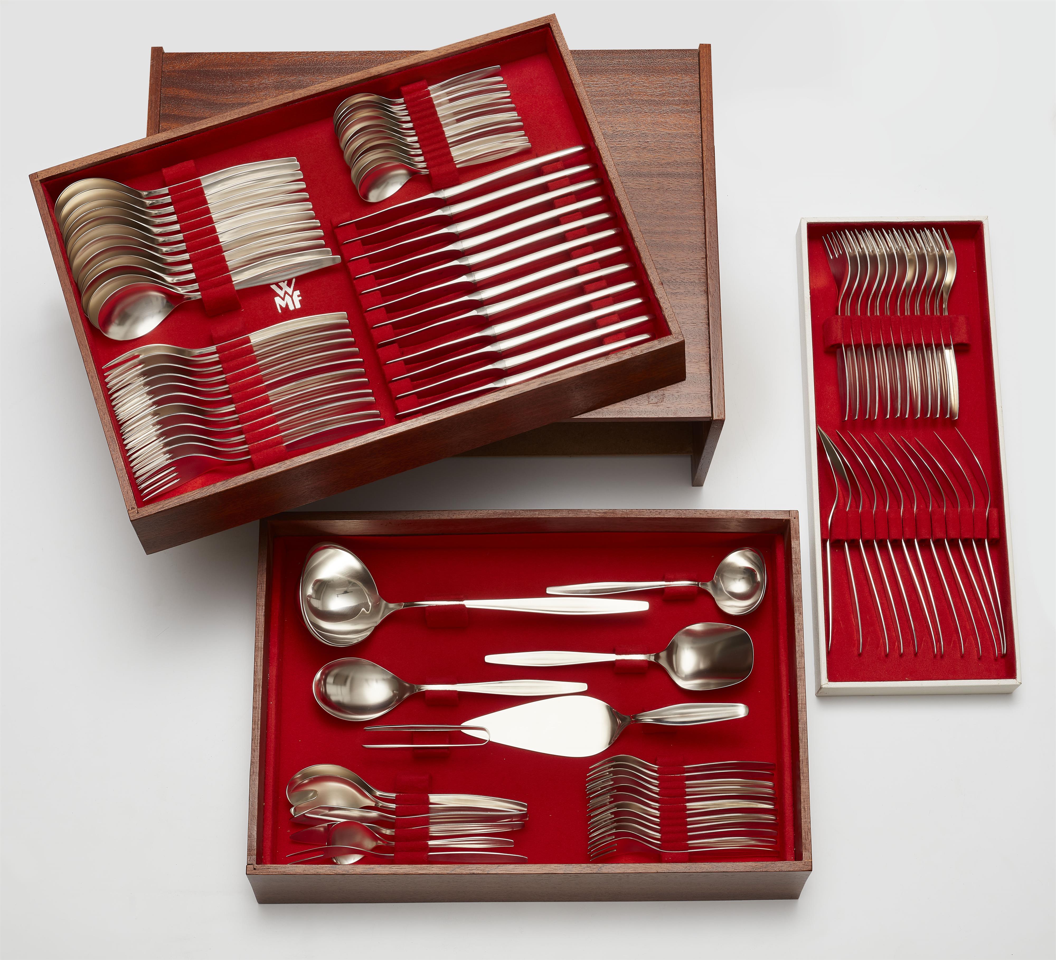 A WMF mid-century silver cutlery set - image-1