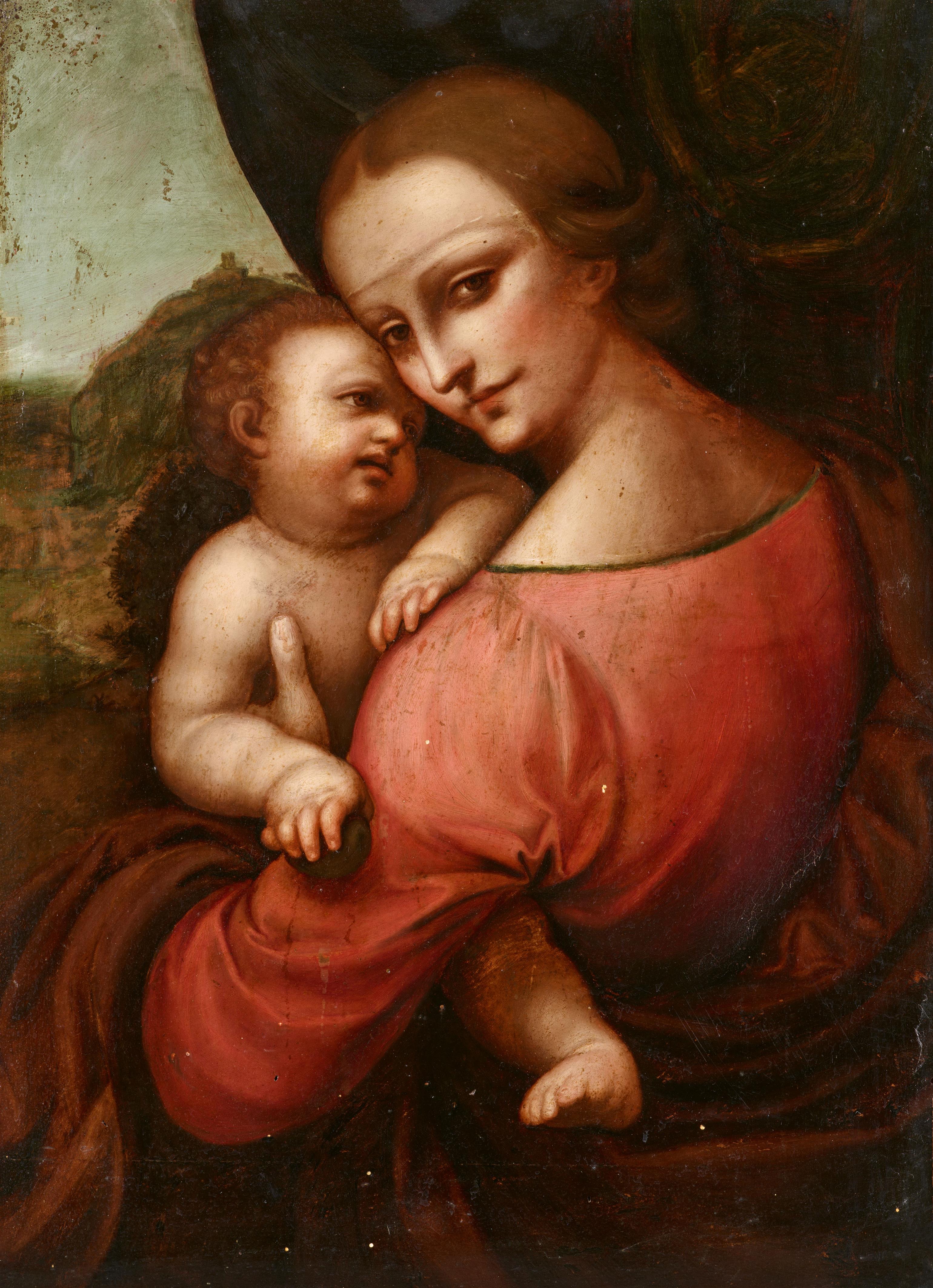 Giovanni Pietro Rizzoli, genannt Giampietrino - Madonna mit Kind (Madonna della mela) - image-1