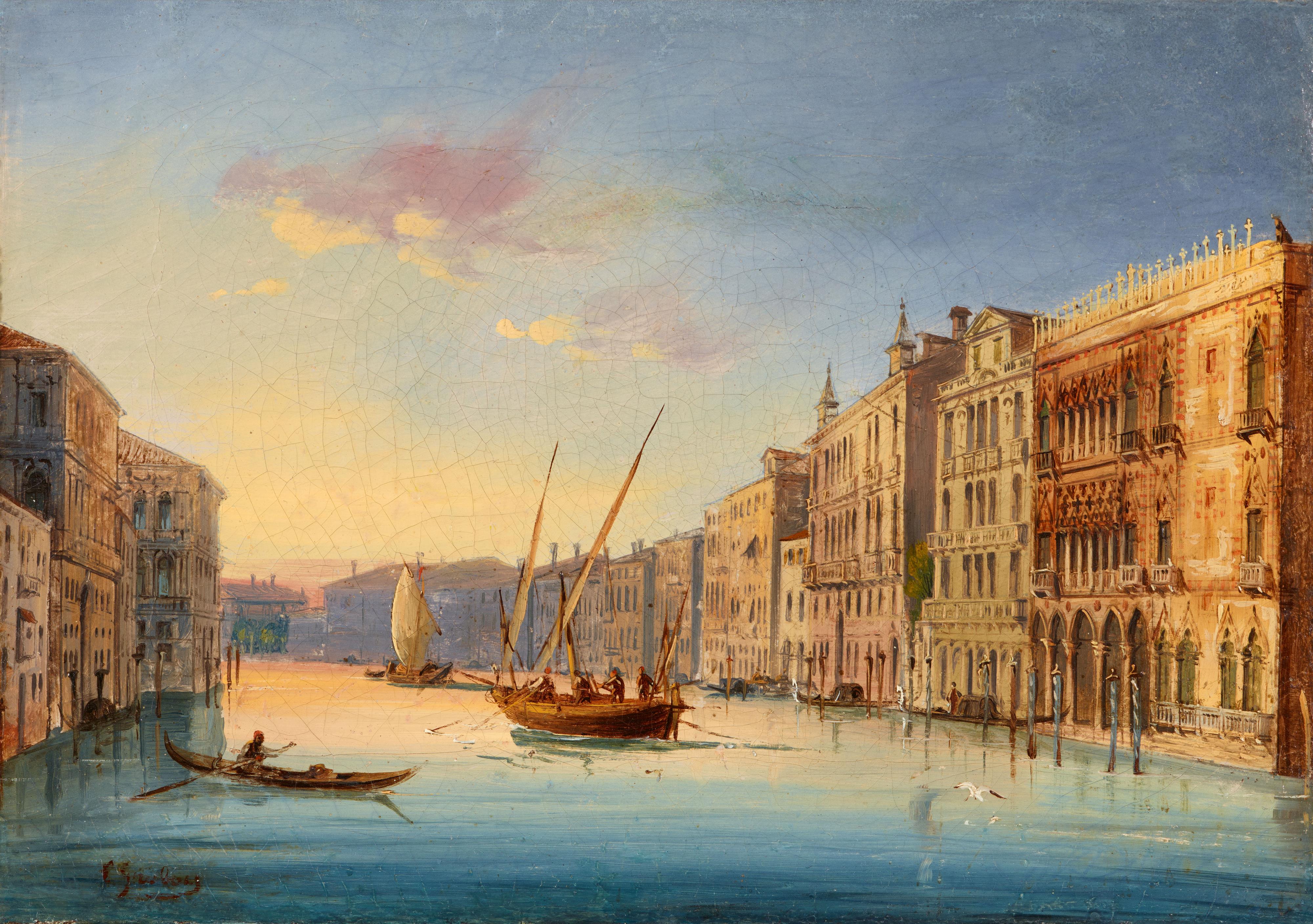 Carlo Grubacs - View of the Canal Grande - image-1