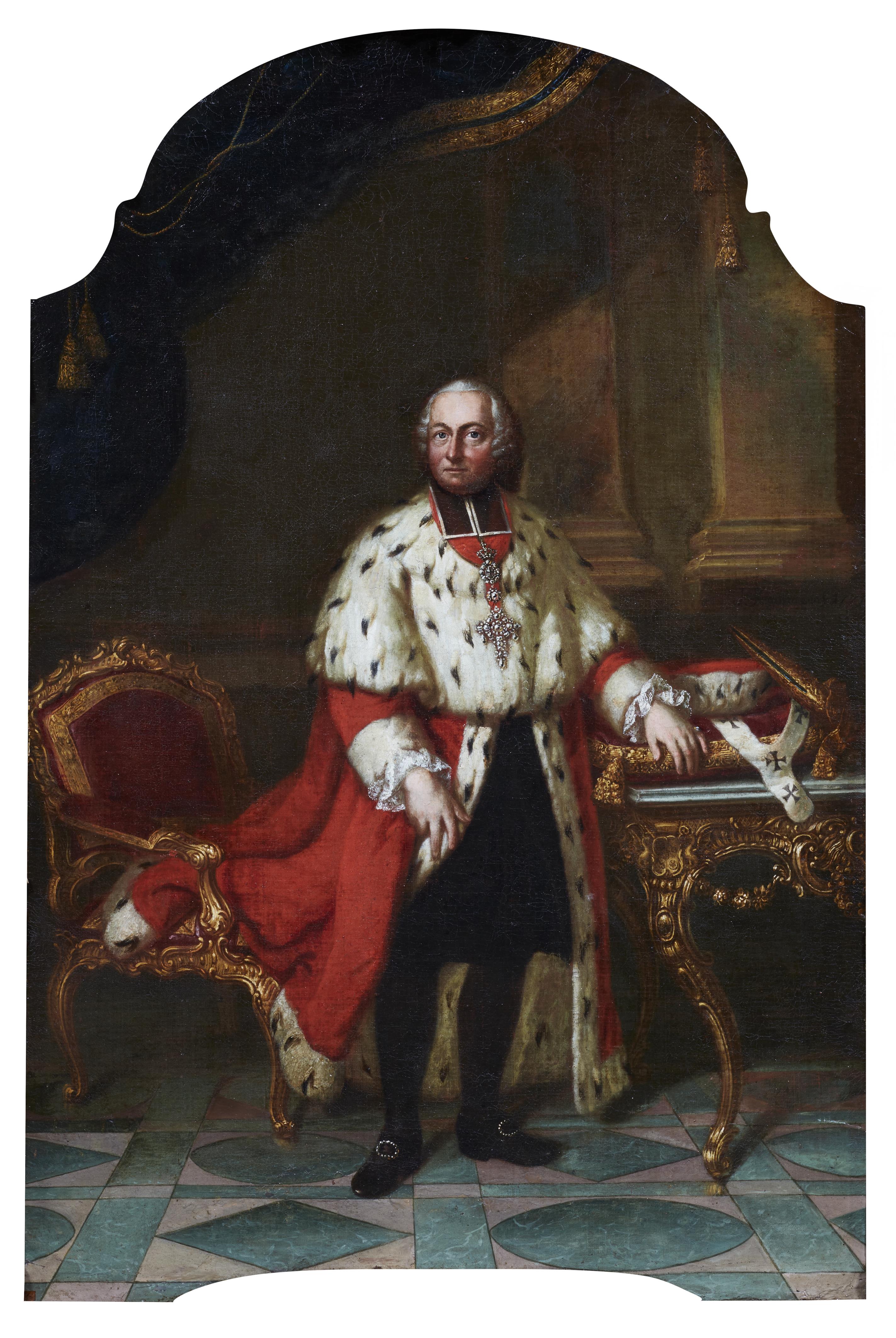 Ignaz Kaufmann - Portrait of Baron Emmerich Joseph of Breidbach zu Bürresheim, Prince Elector and Archbishop of Mainz - image-2