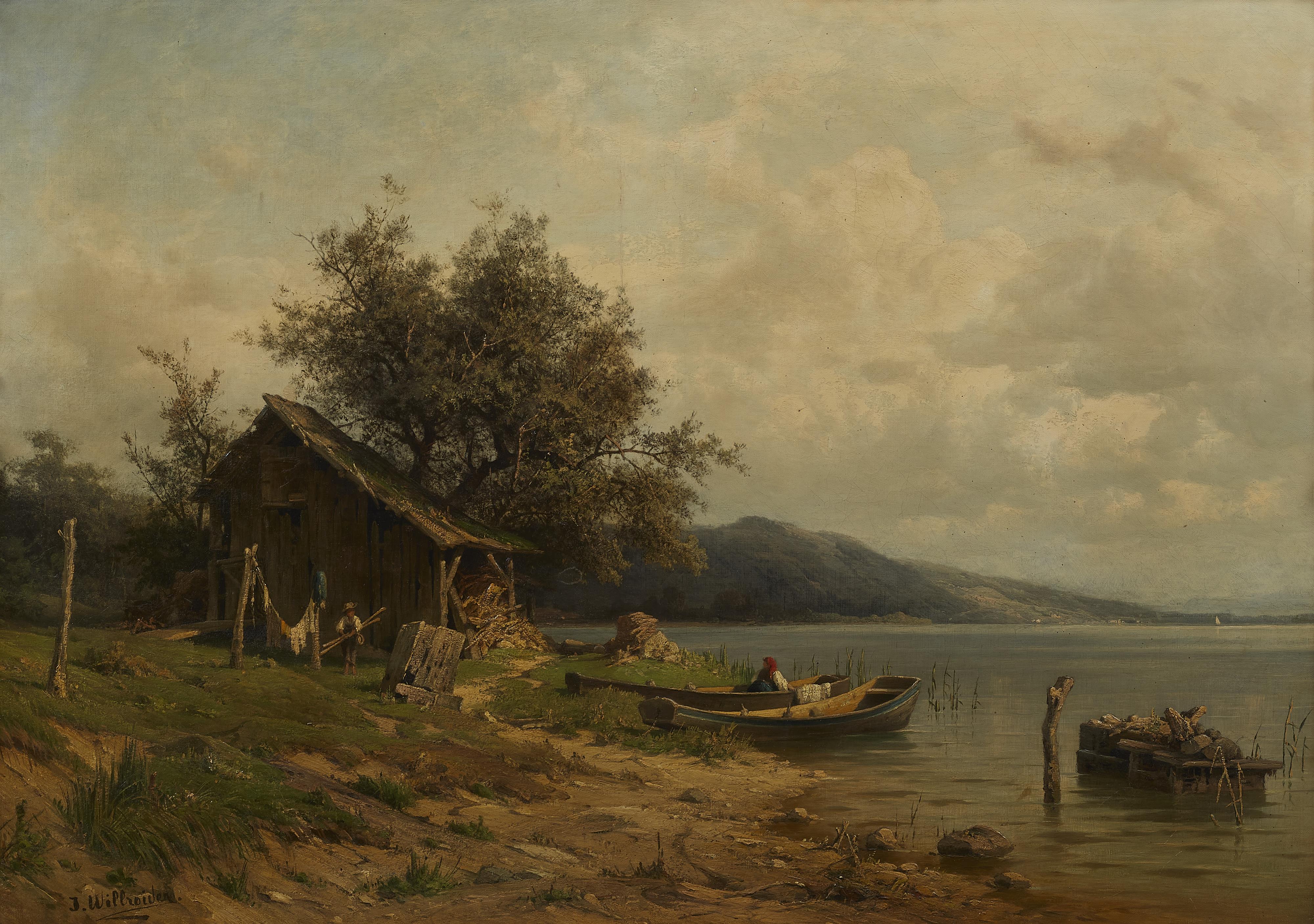 Josef Willroider - Lakeside View in Upper Bavaria - image-1