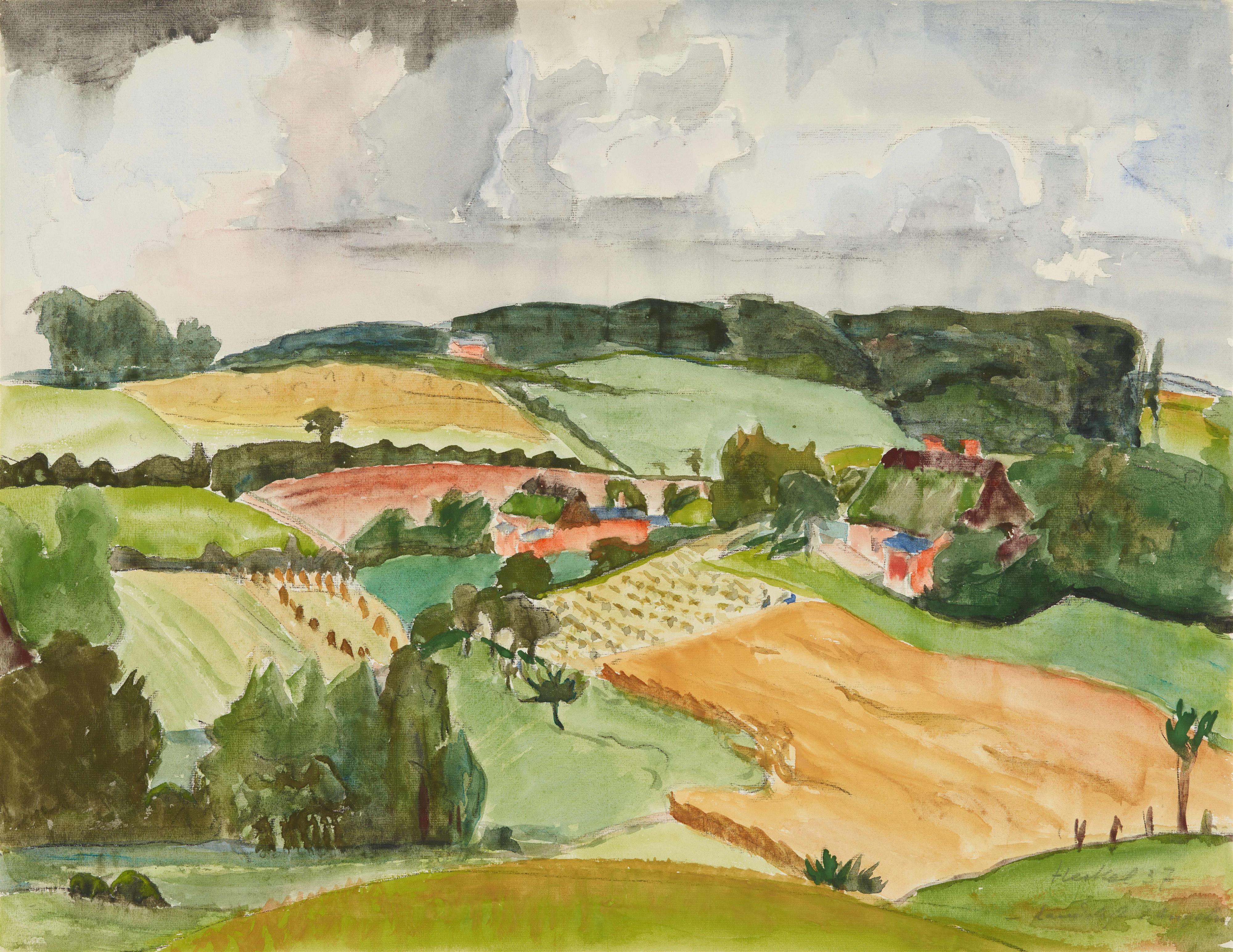 Erich Heckel - Landschaft in Angeln - image-1