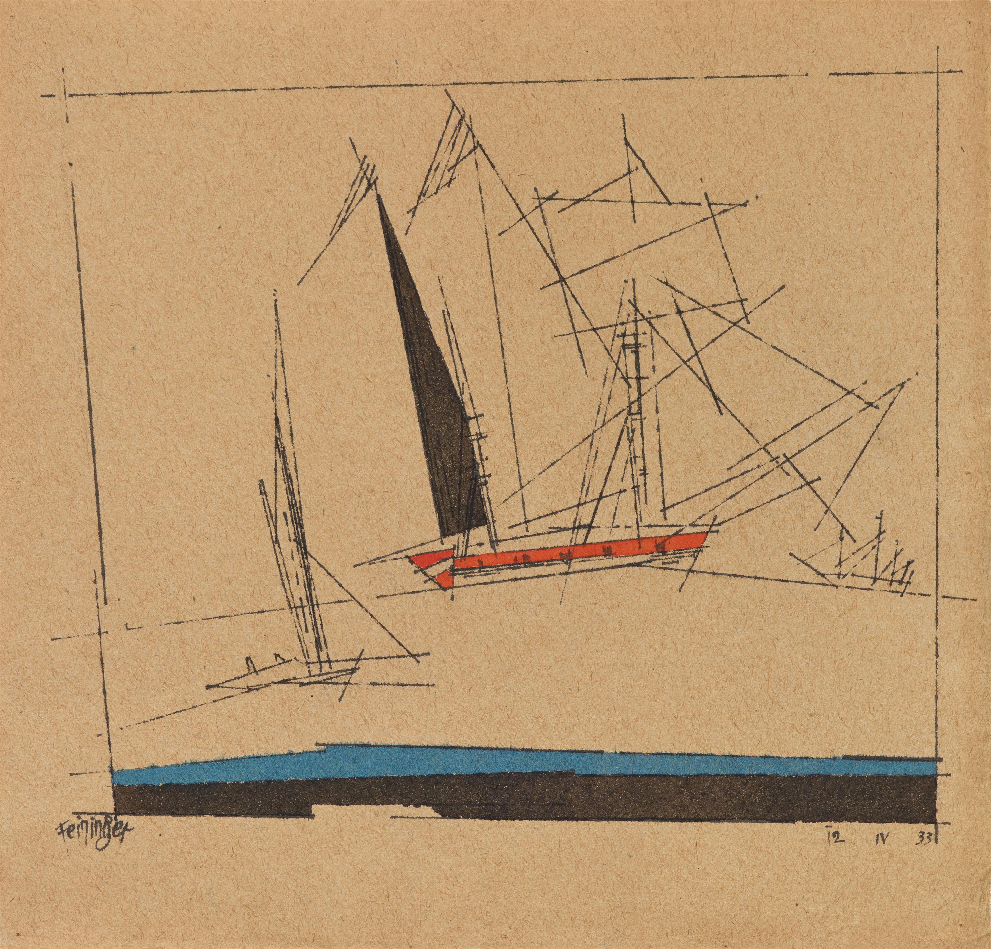 Lyonel Feininger - Segelschiff - image-1