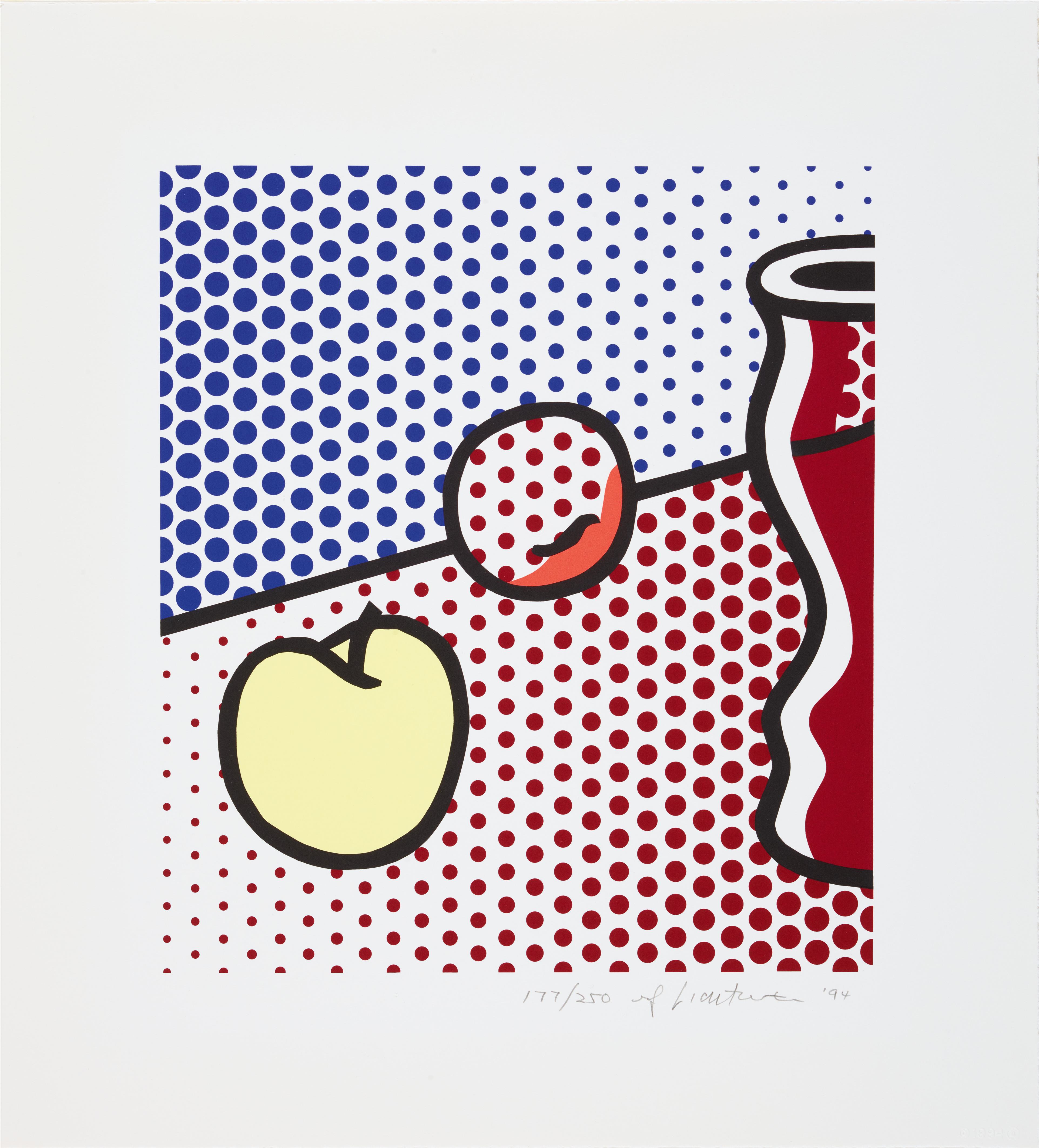 Roy Lichtenstein - Still Life with Red Jar - image-1