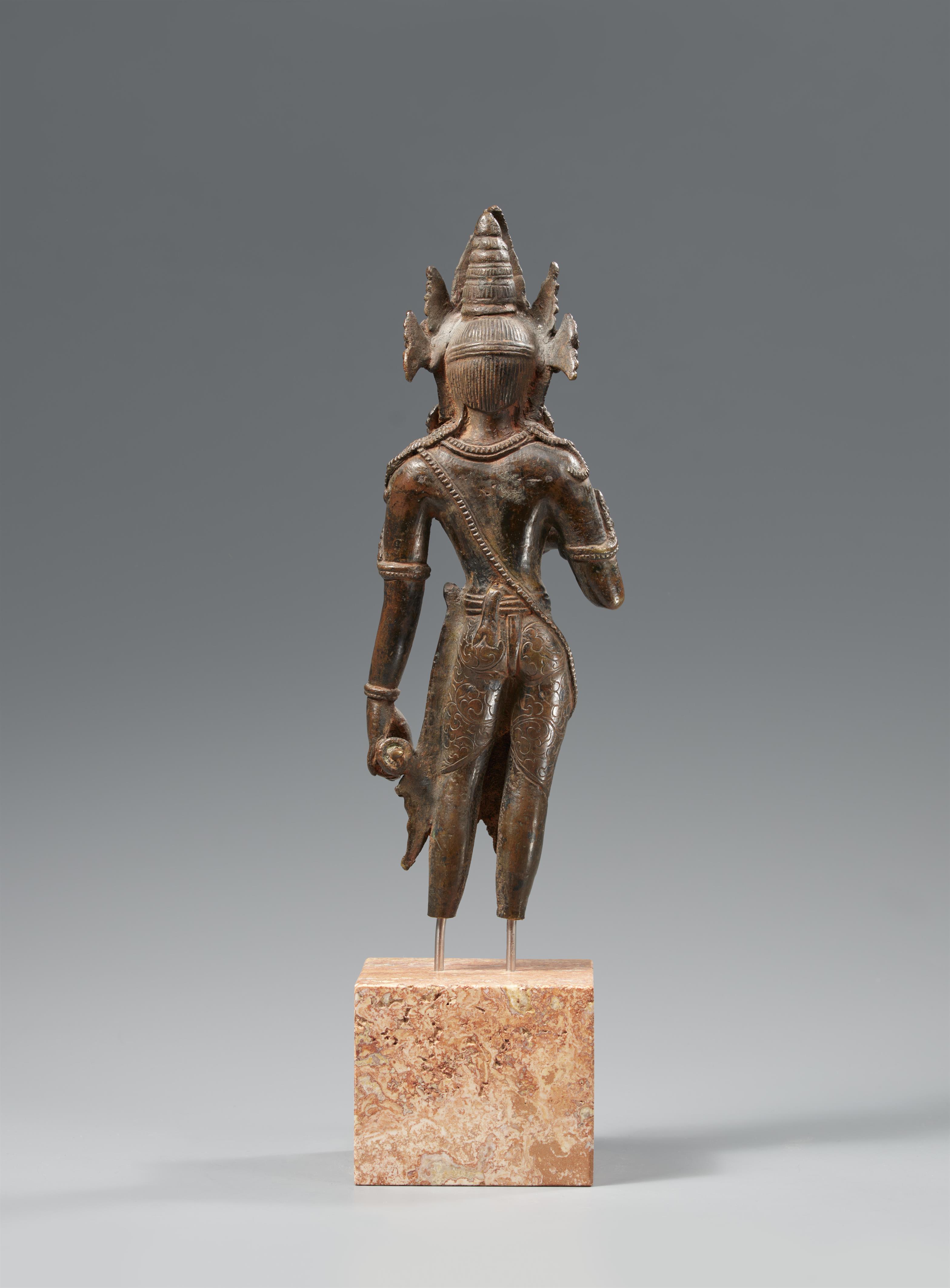 A bronze figur of Vajrasattva. Nepal - image-3