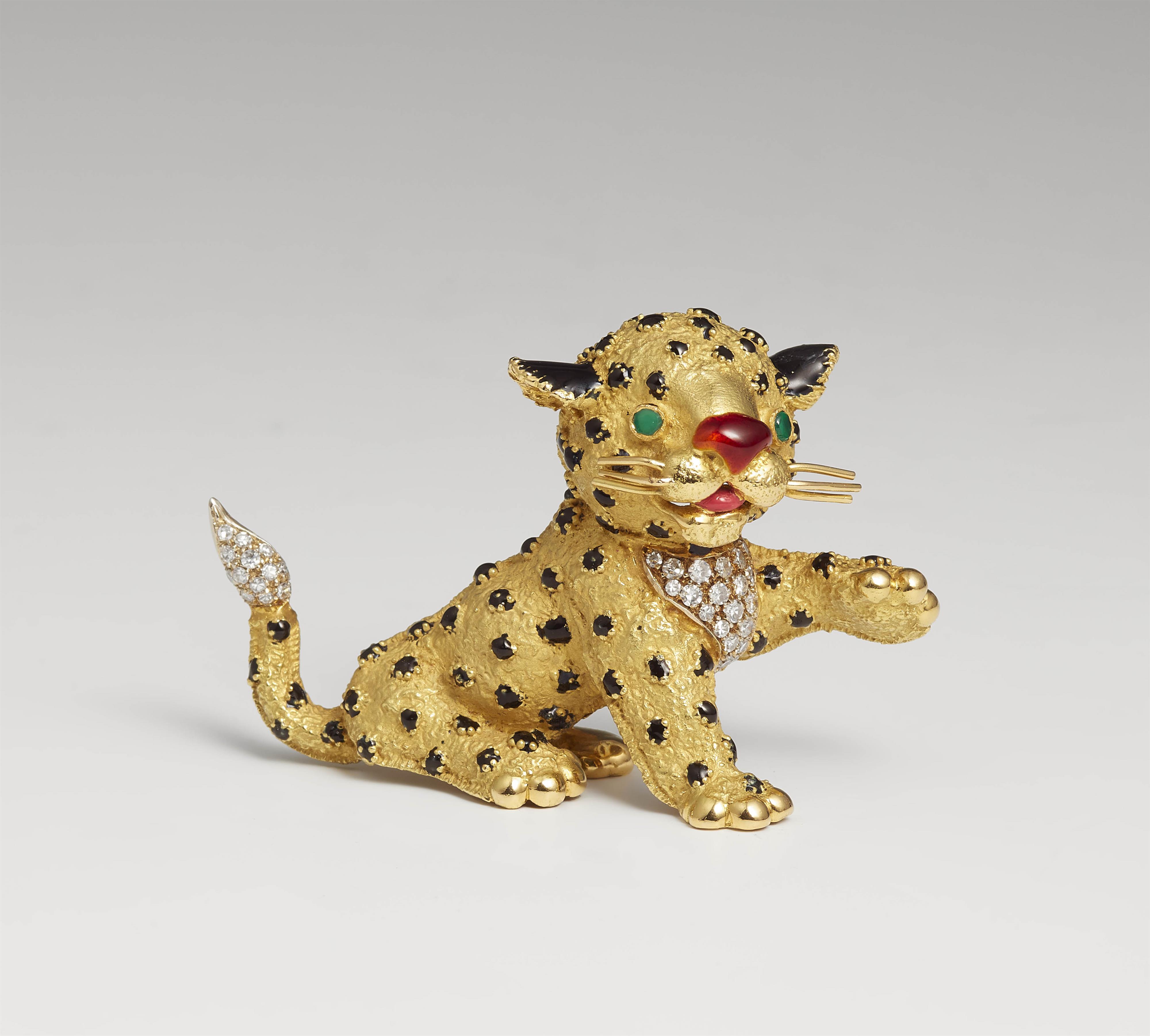 Goldemail-Leopardenclip - image-1
