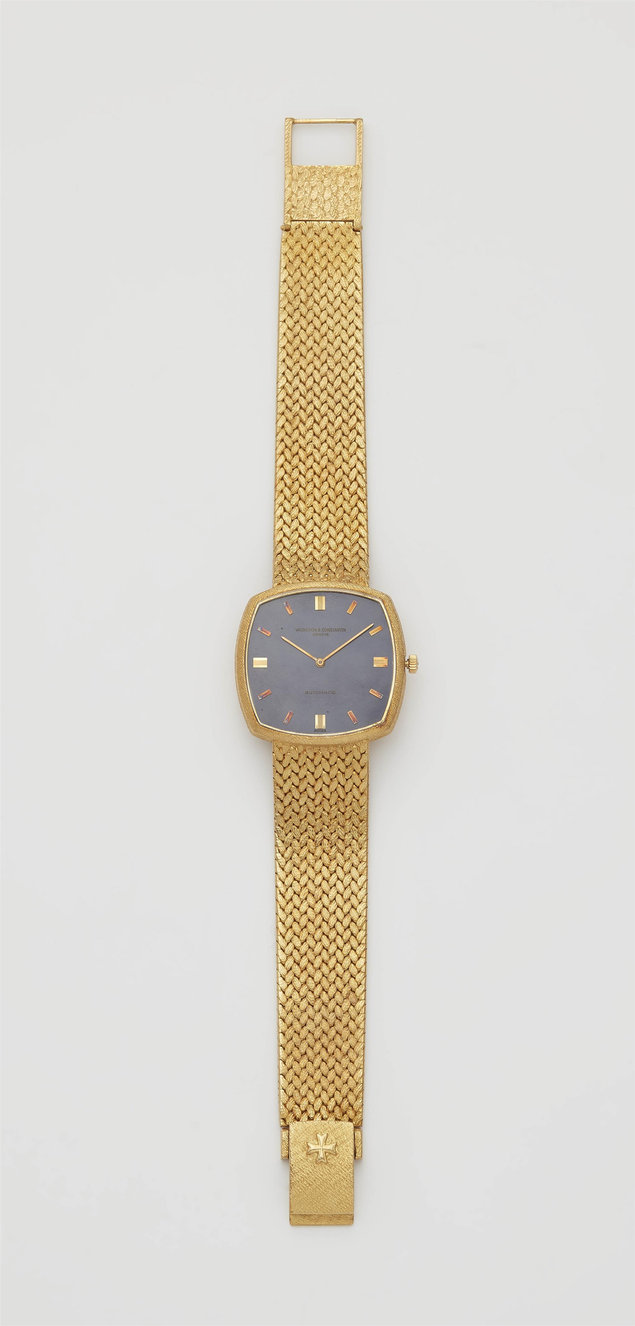 An 18k yellow gold Vacheron & Constantin gentelman's wristwatch. - image-1