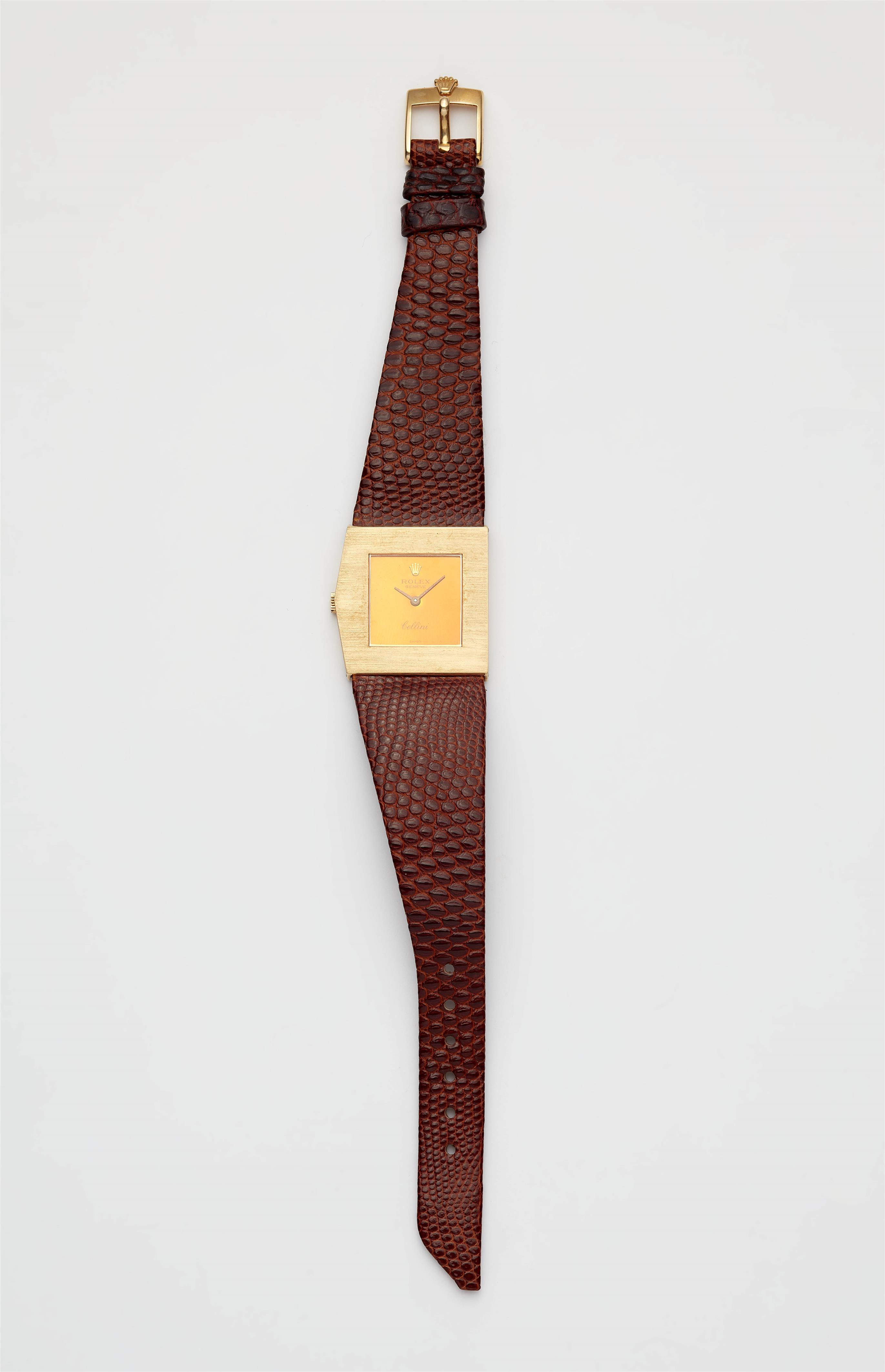 An 18k yellow gold Rolex Cellini King Midas wristwatch. - image-1