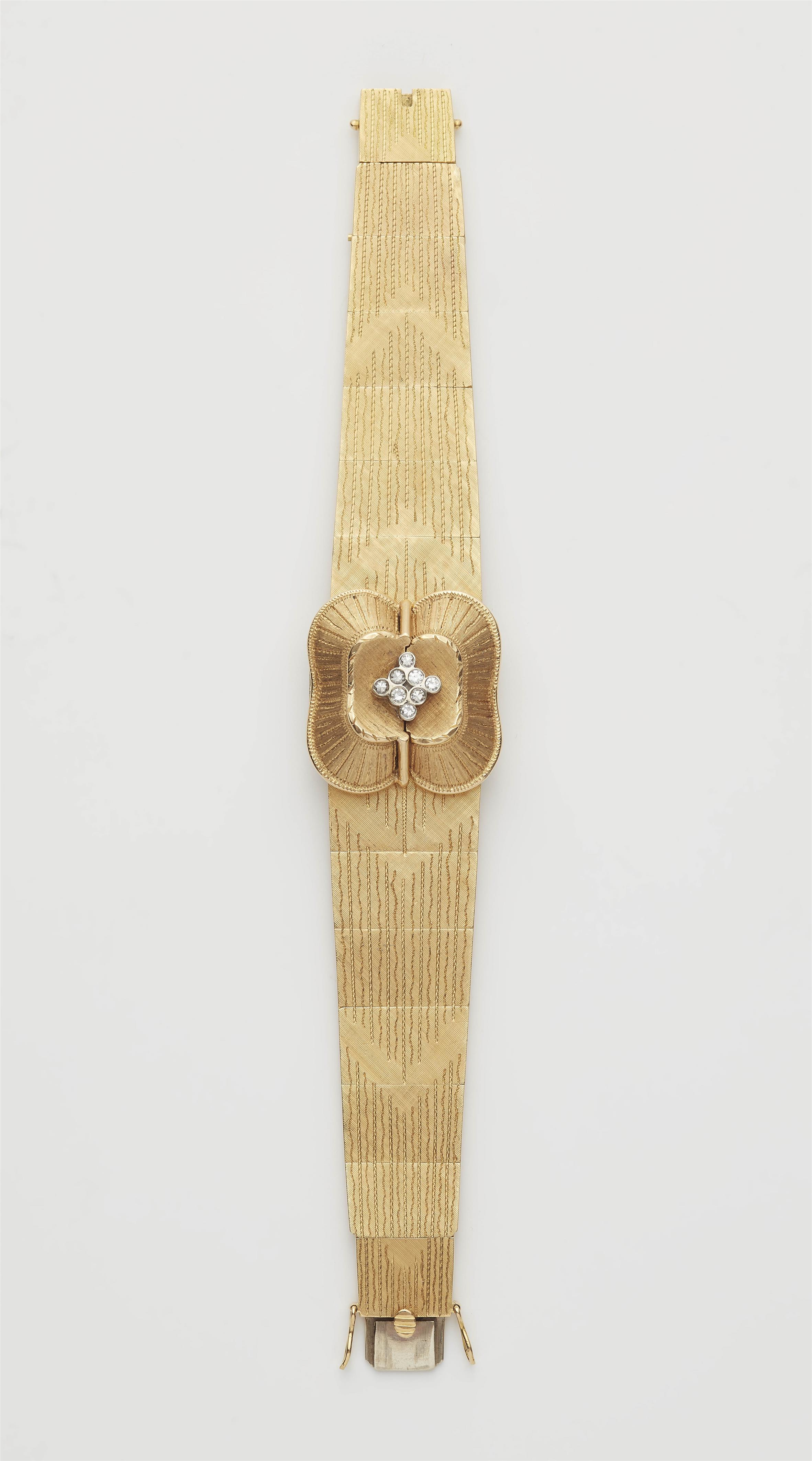 An 18k gold ladies Omega cocktail wristwatch - image-2