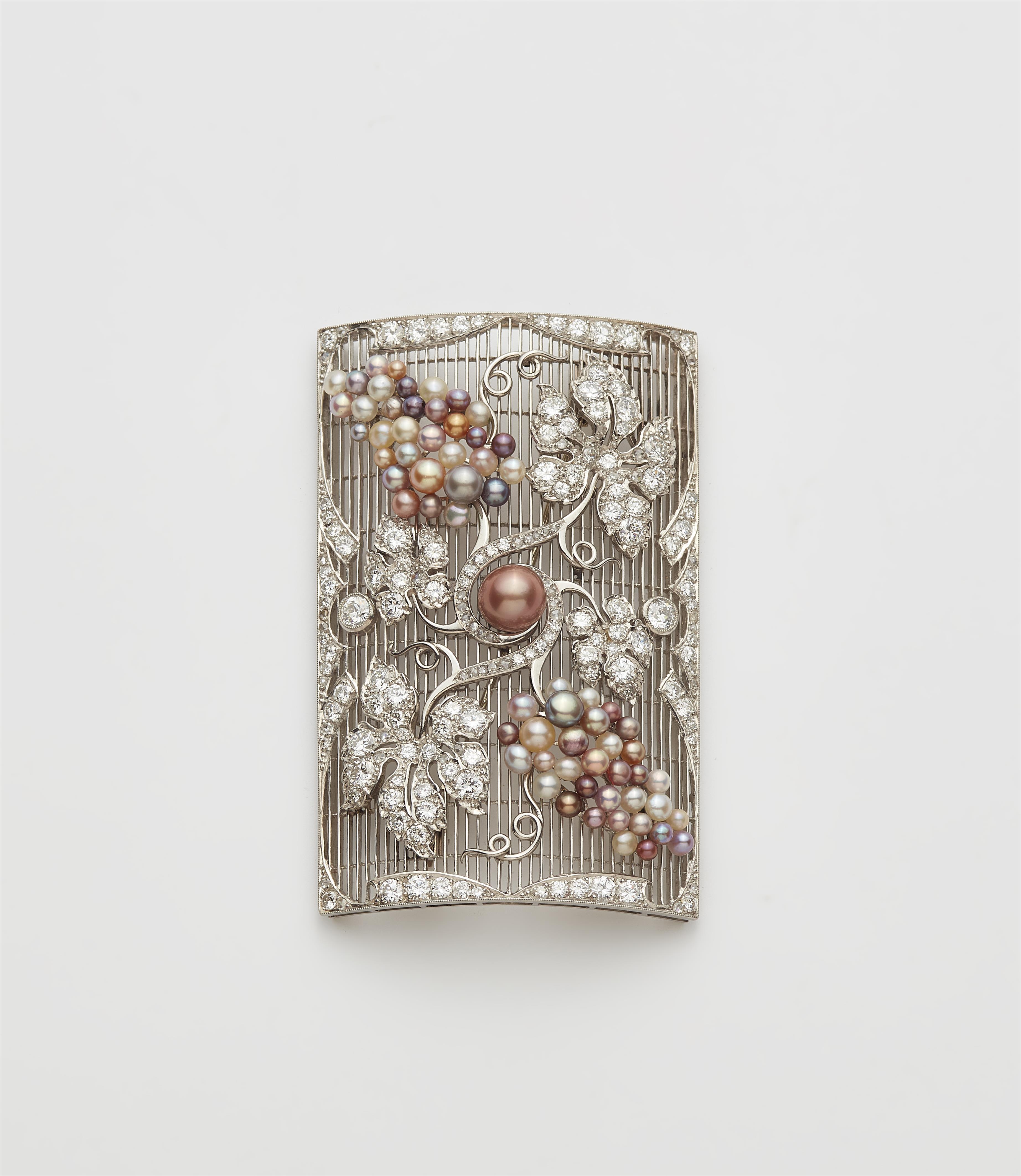 Zierspange mit Multicolor-Perlen - image-1