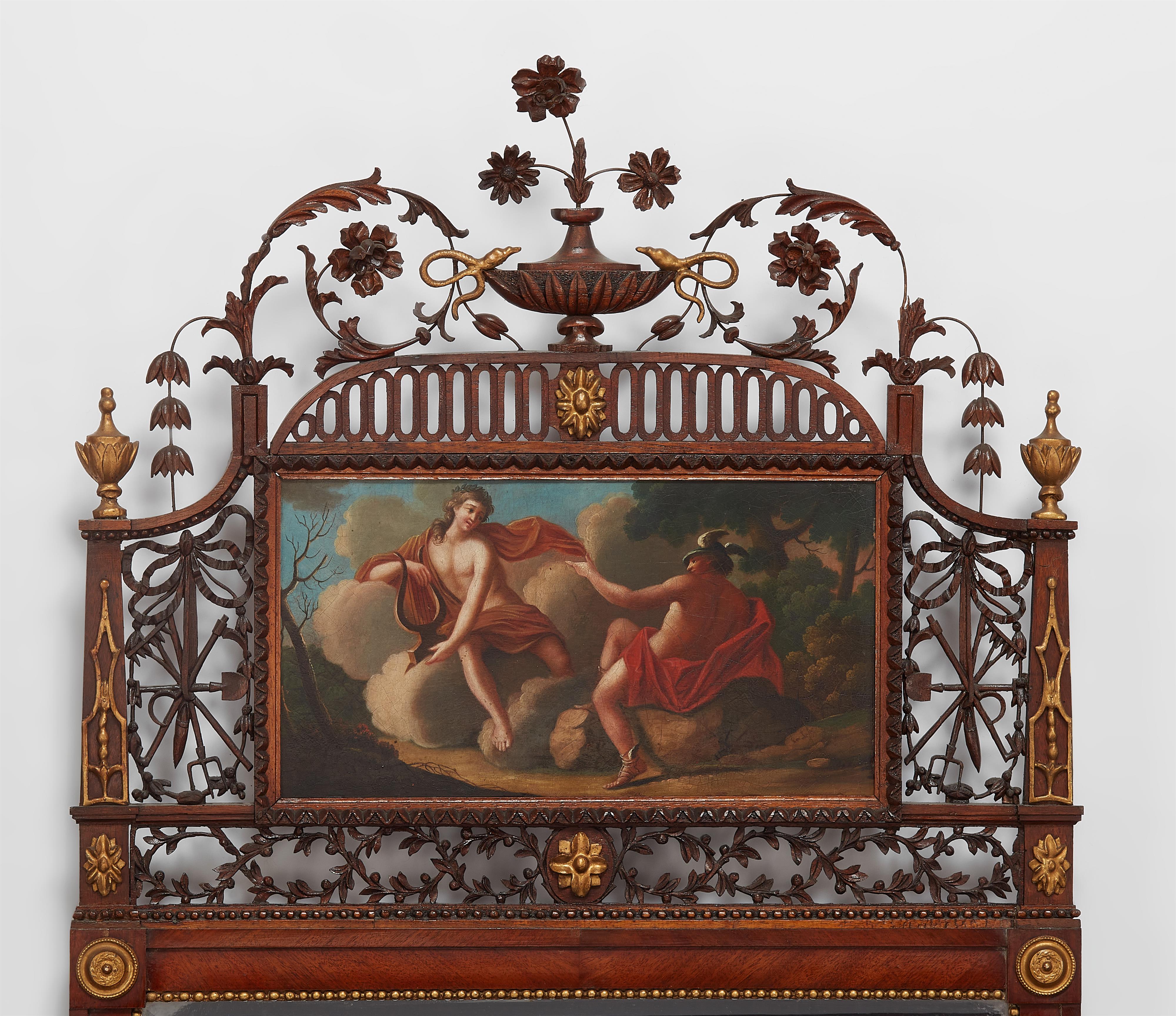 A Neoclassical mahogany mirror - image-2
