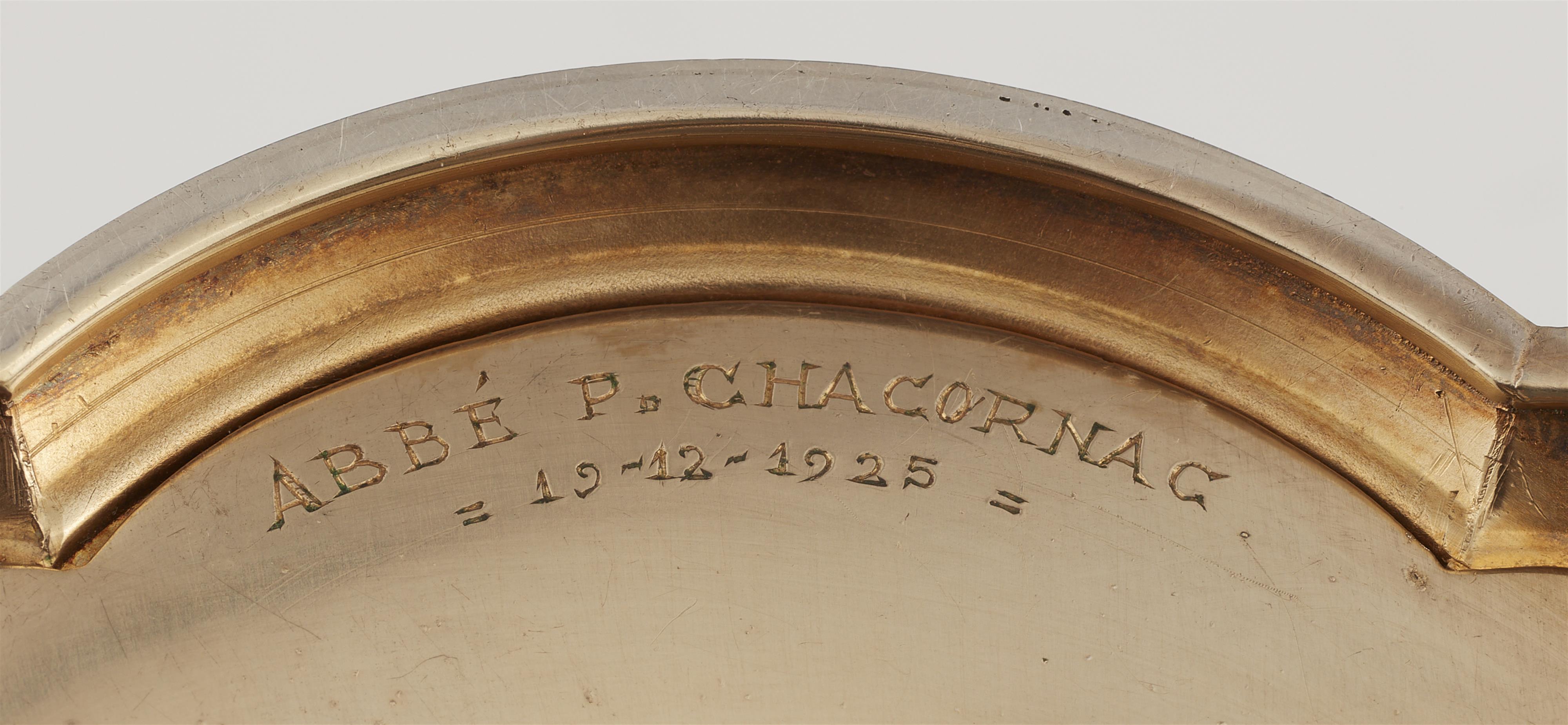 A Parisian silver gilt communion chalice and patene - image-8