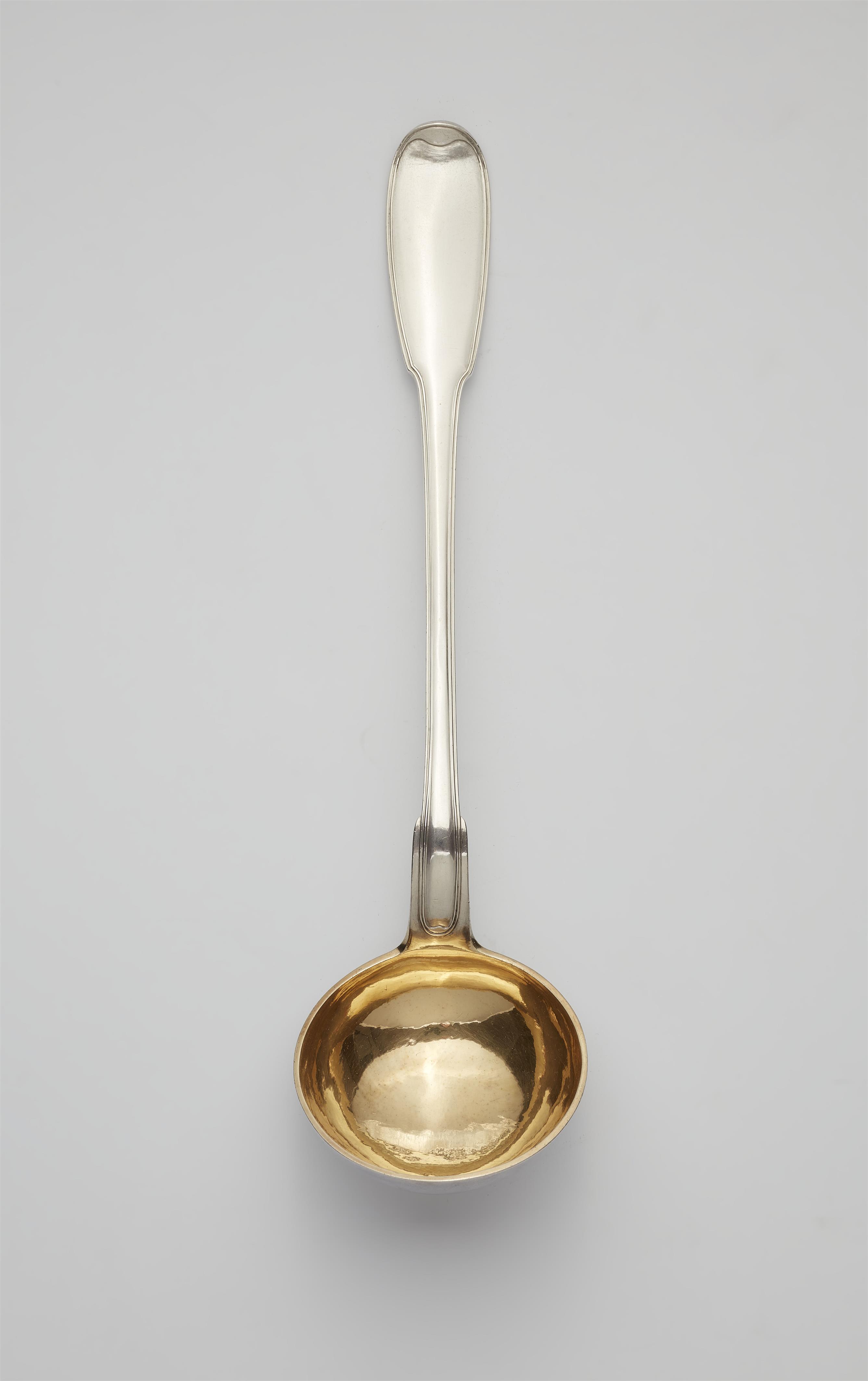 A Strasbourg silver ladle - image-1