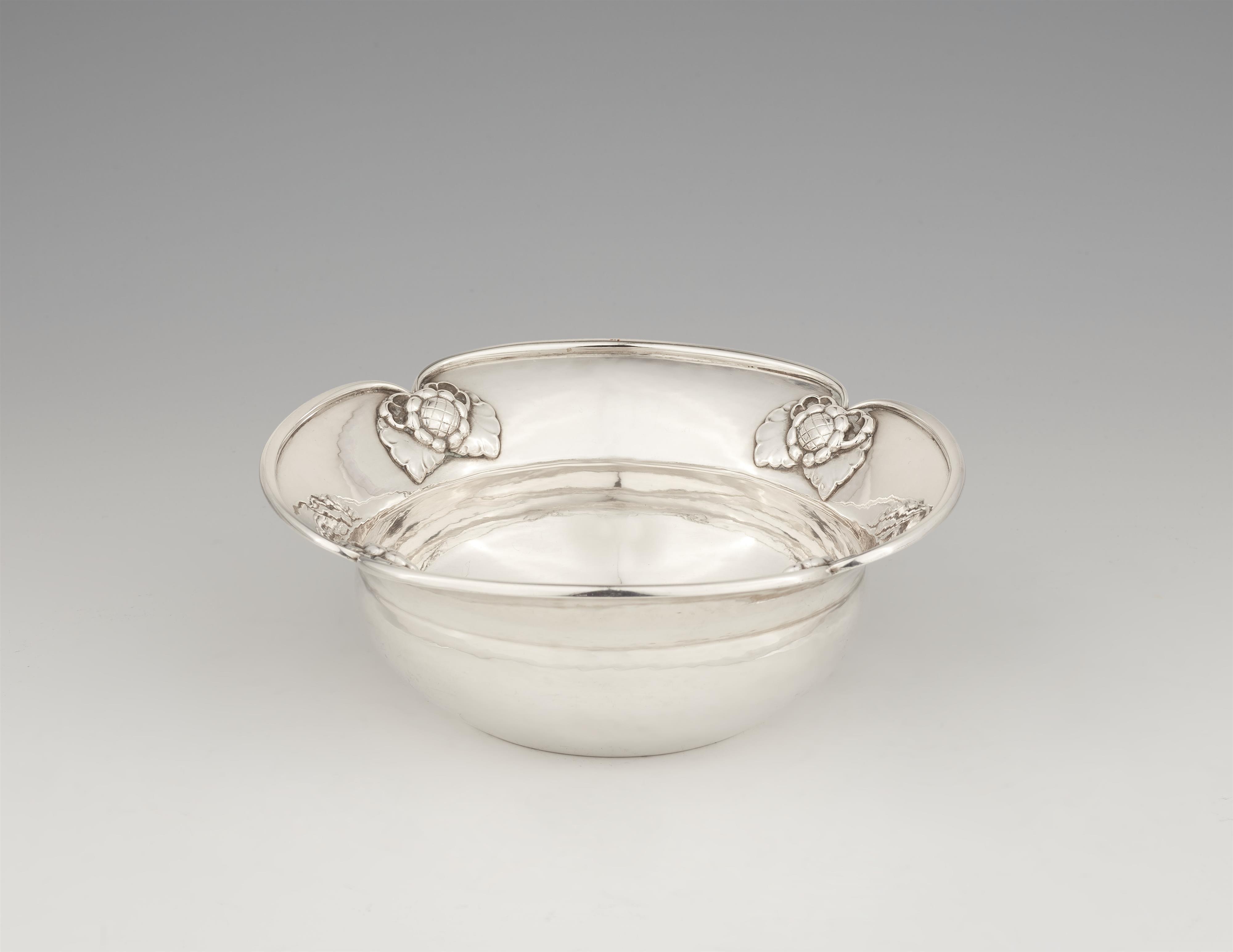 A Copenhagen silver dish, model no. 25 - image-1