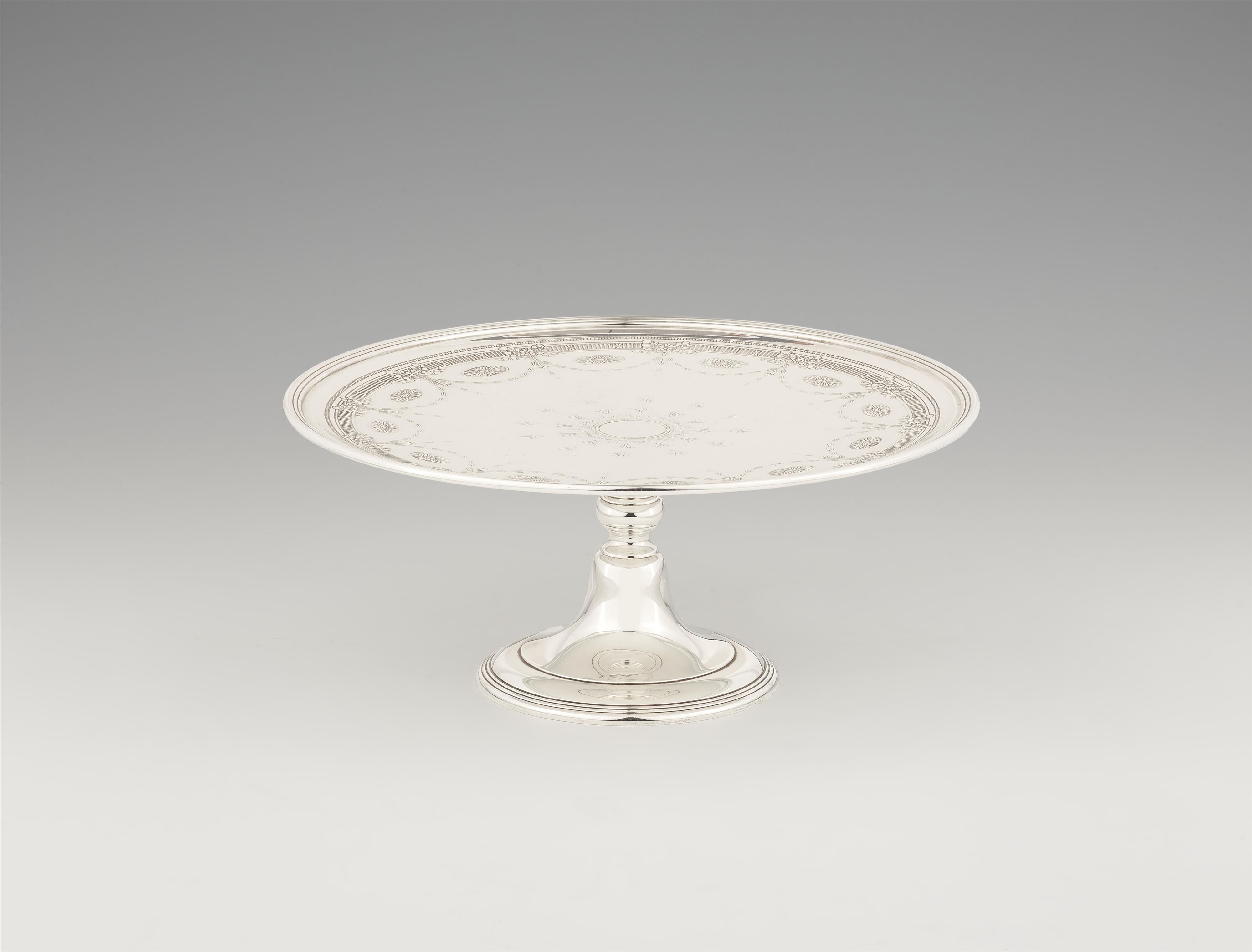 A Tiffany's silver cake platter - image-1