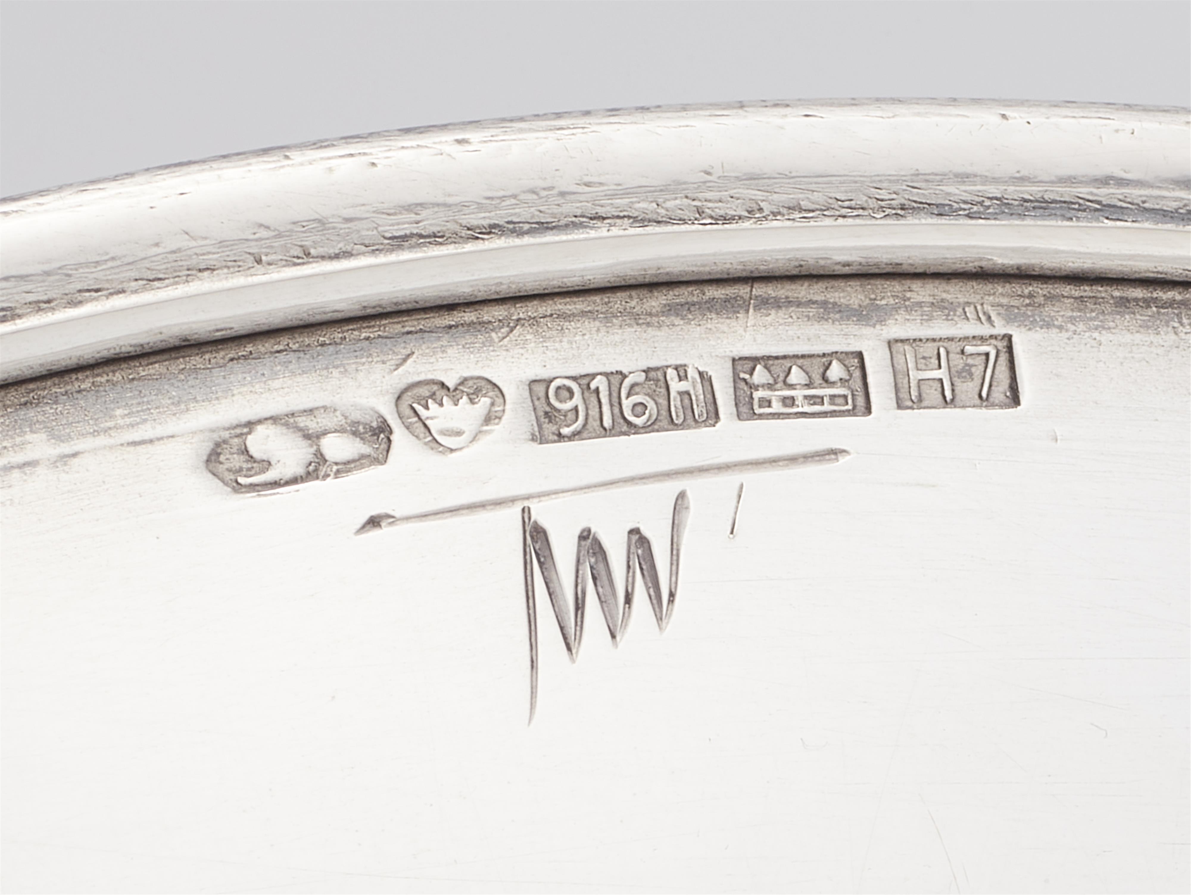 A small Wirkkala silver dish, model no. TW117 - image-2