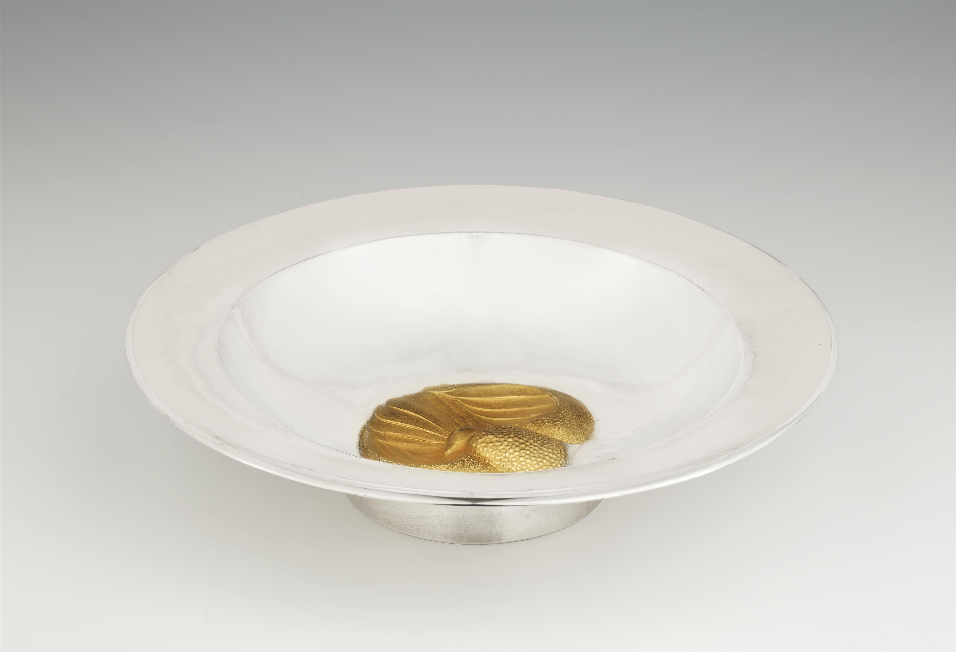 A Cologne silver dish with a gilded dove - image-2