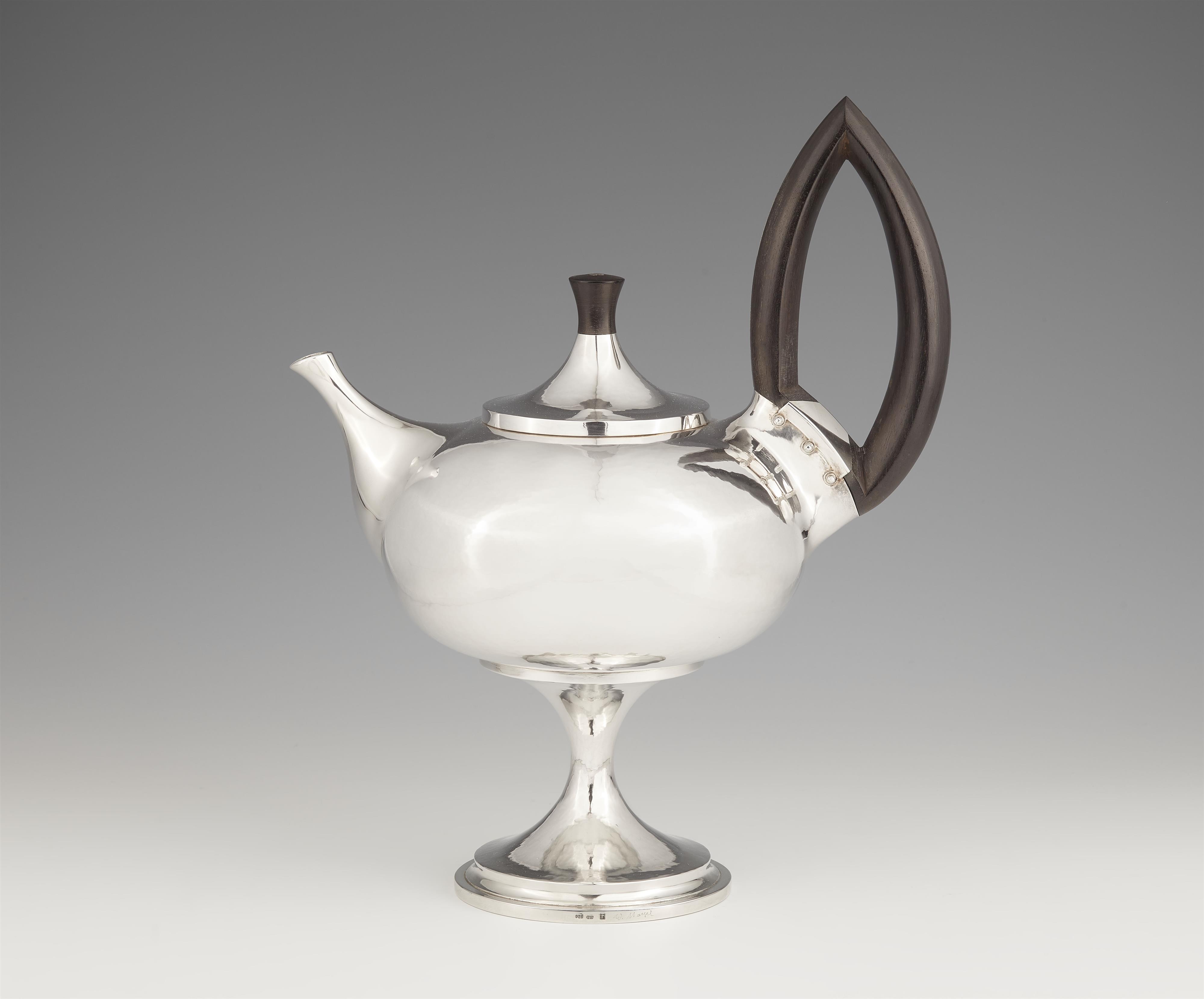 A Cologne silver teapot - image-1