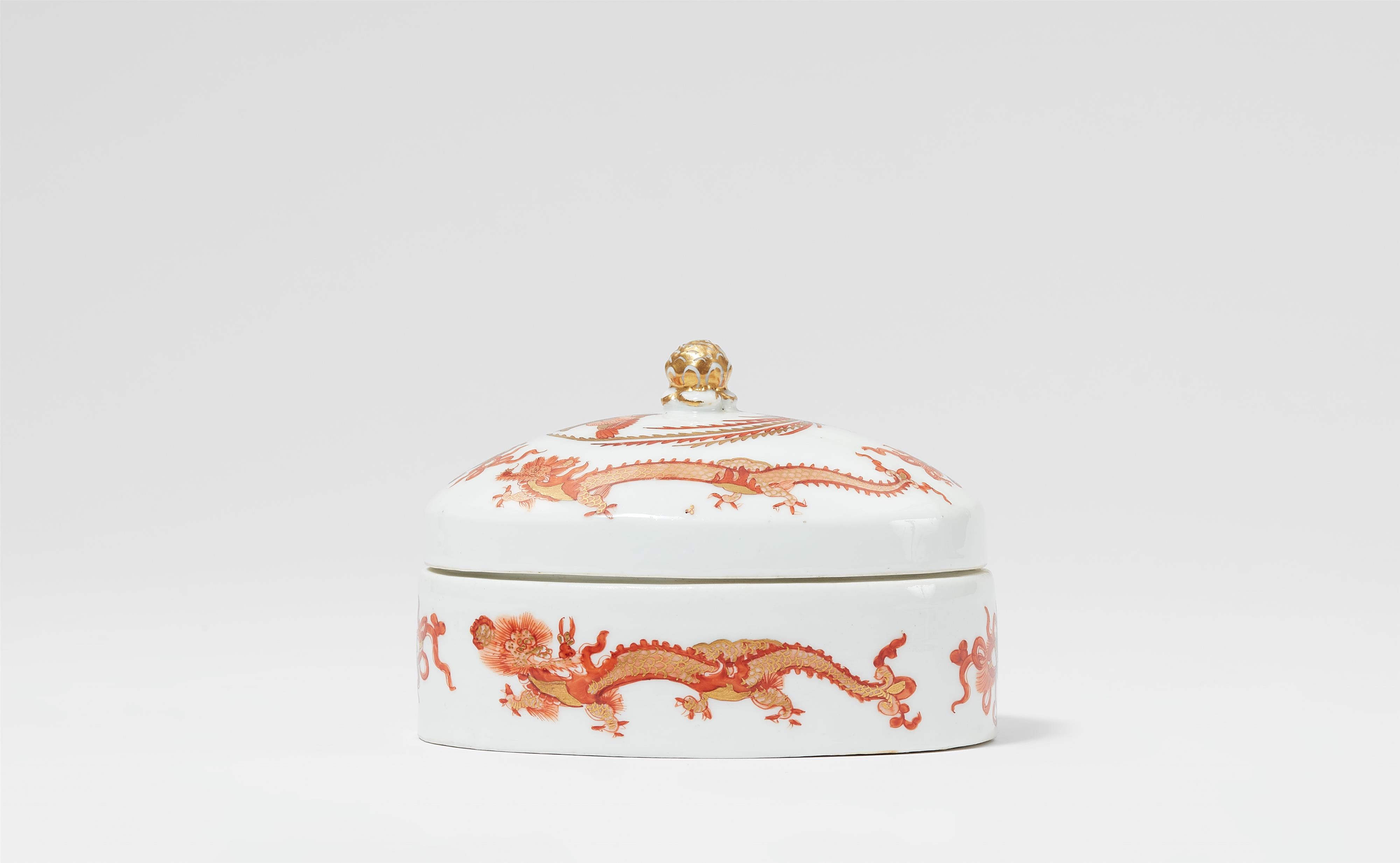 A Meissen porcelain box from the royal court kitchens - image-1