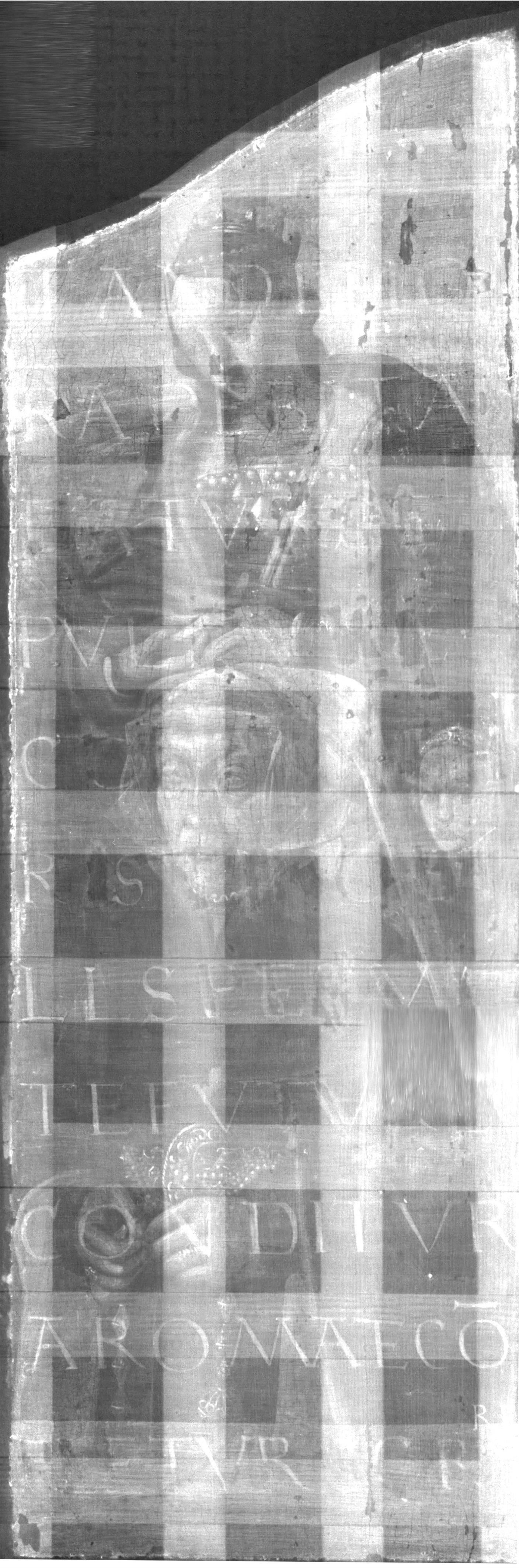 Antwerpener Meister
Bartholomäus Bruyn d. Ä., Werkstatt - Flämisches Triptychon mit der Beweinung Christi und Kölner Stifterbildnissen - image-3