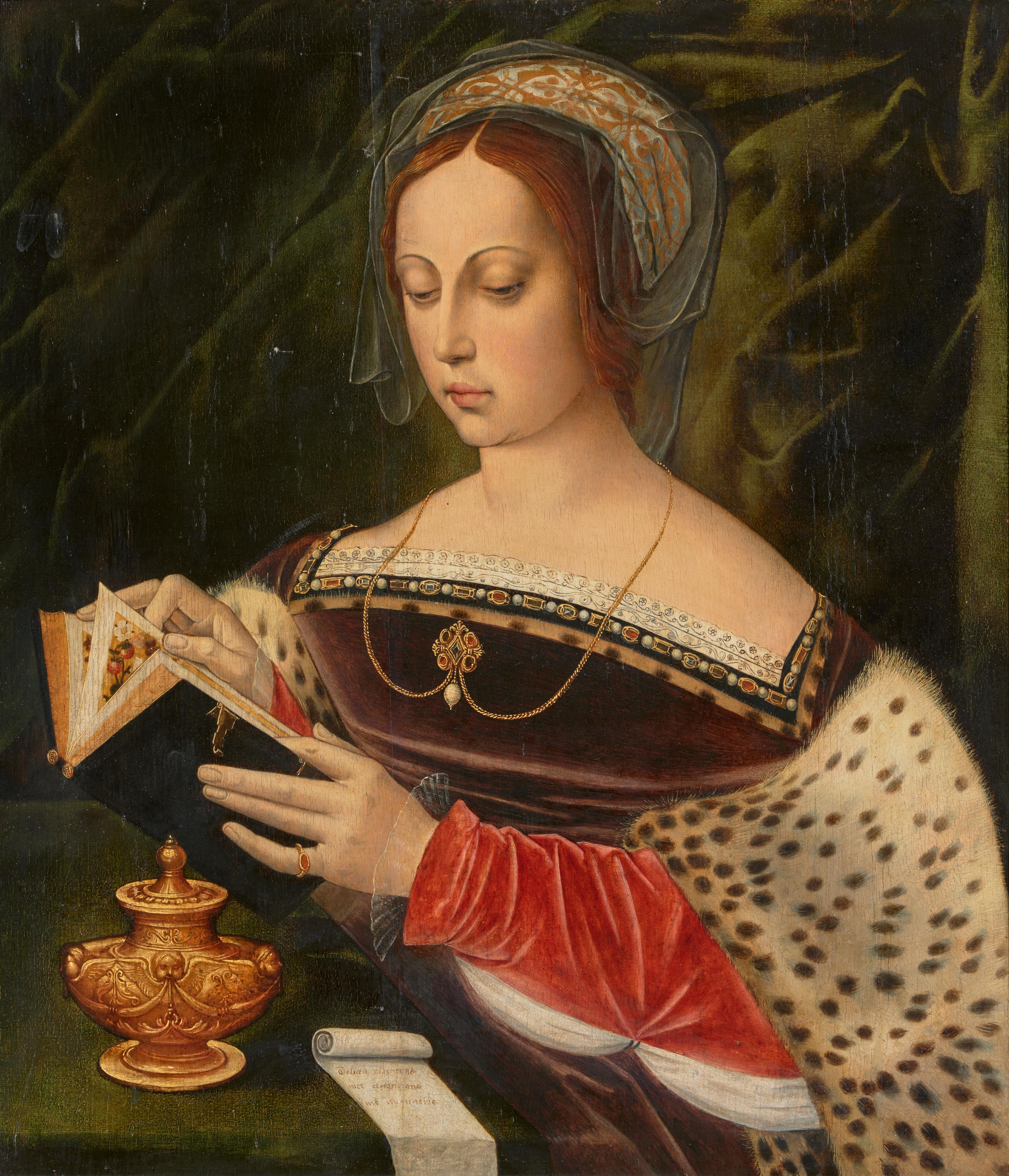 Ambrosius Benson and studio - Mary Magdalene Reading - image-1