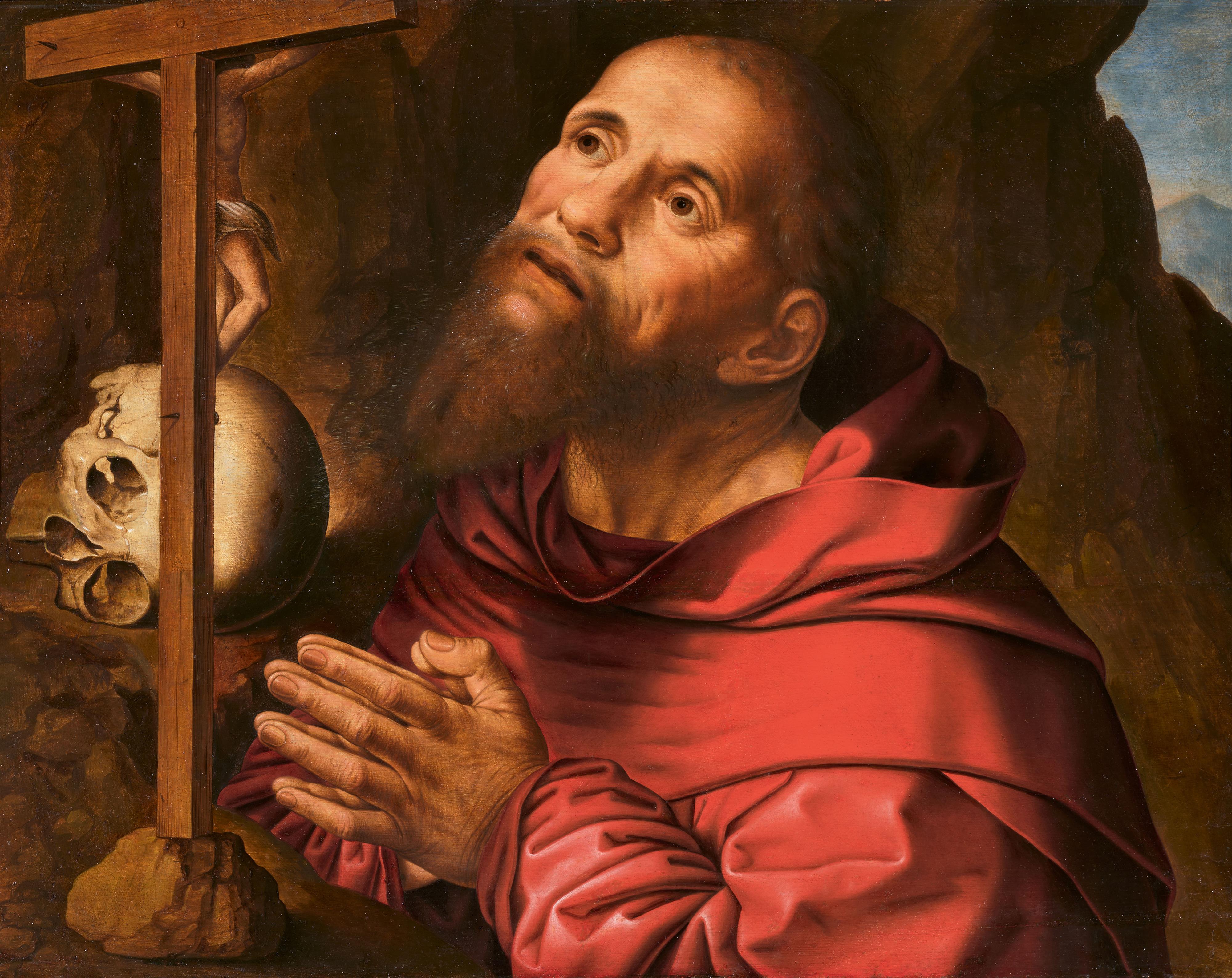 Jan Sanders van Hemessen - The Penitent St Jerome - image-1