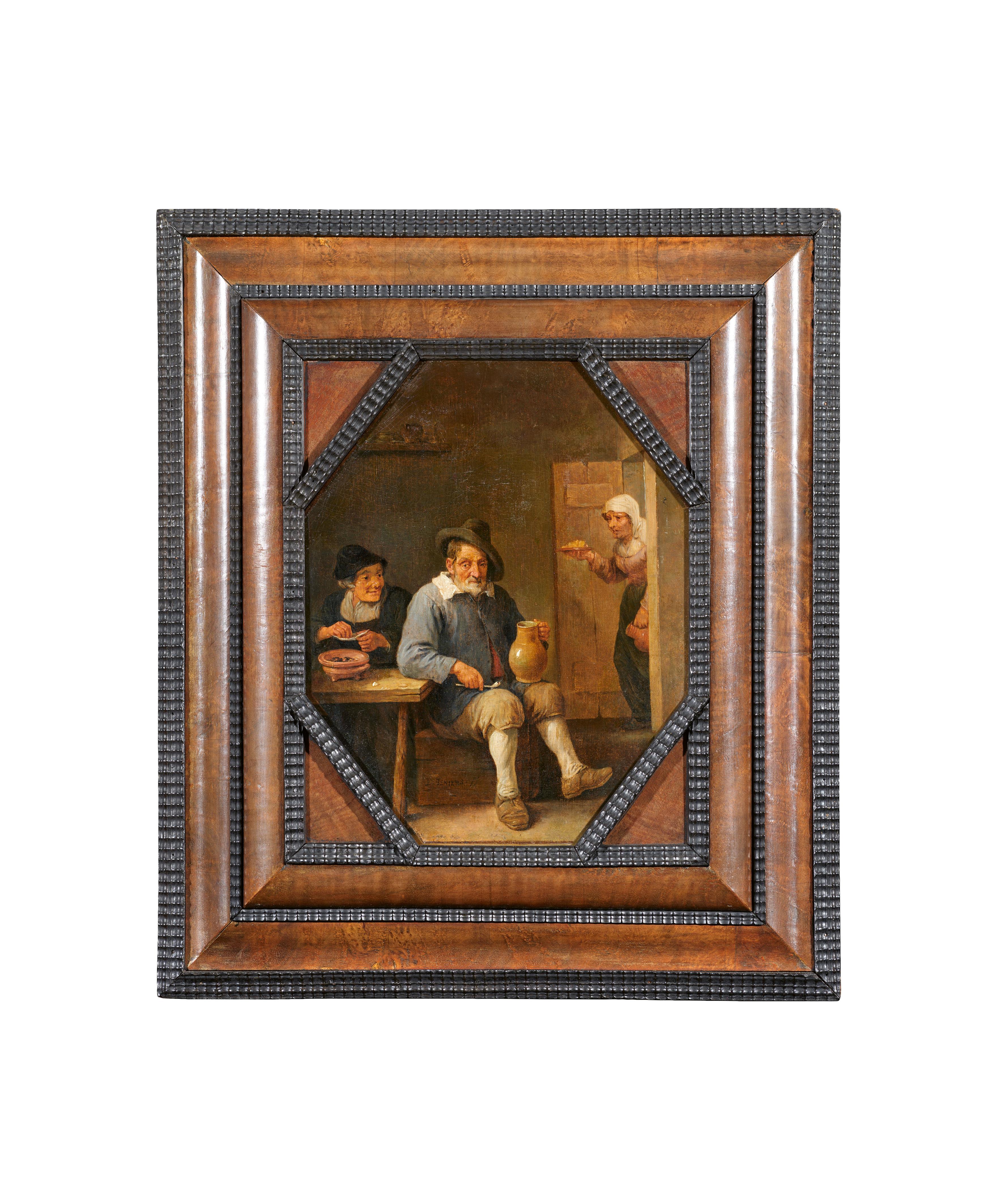 David Teniers d. J. - Ein Mann und eine Frau in einer Herberge - image-1