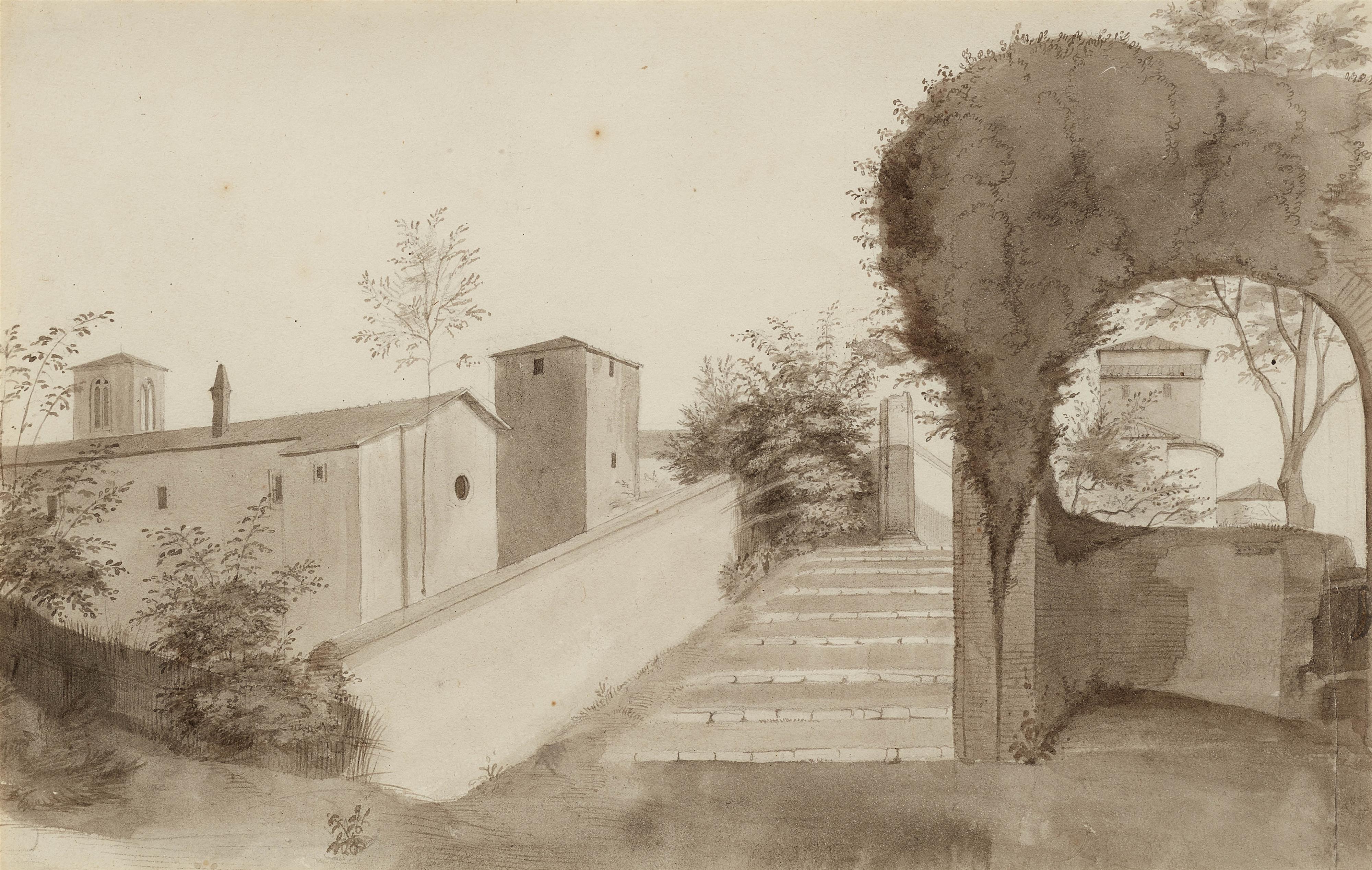 Friedrich Olivier - Kloster Sant´Agnese bei Rom - image-1