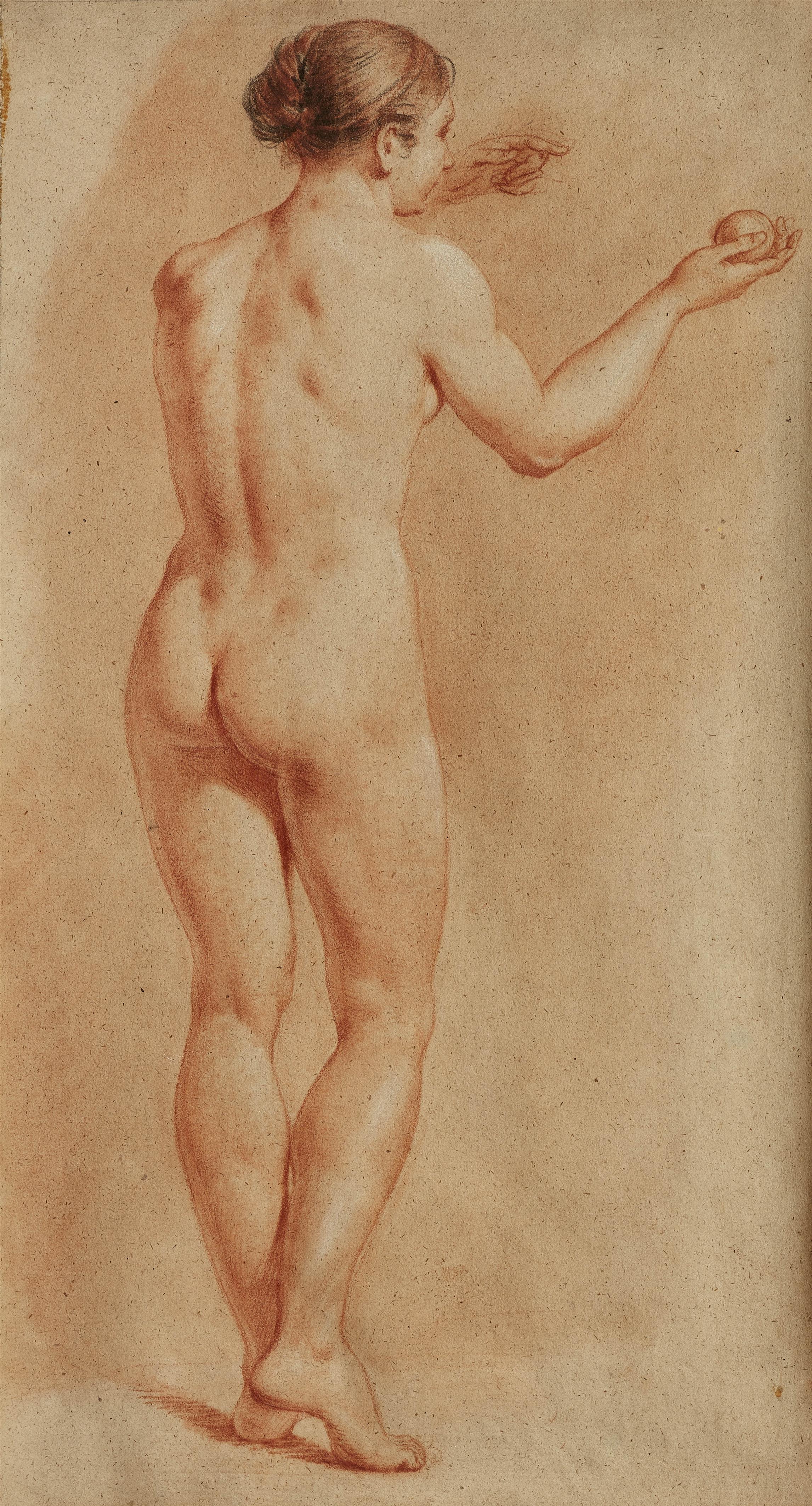 Johann Gottfried Schadow - Standing Female Nude - image-1