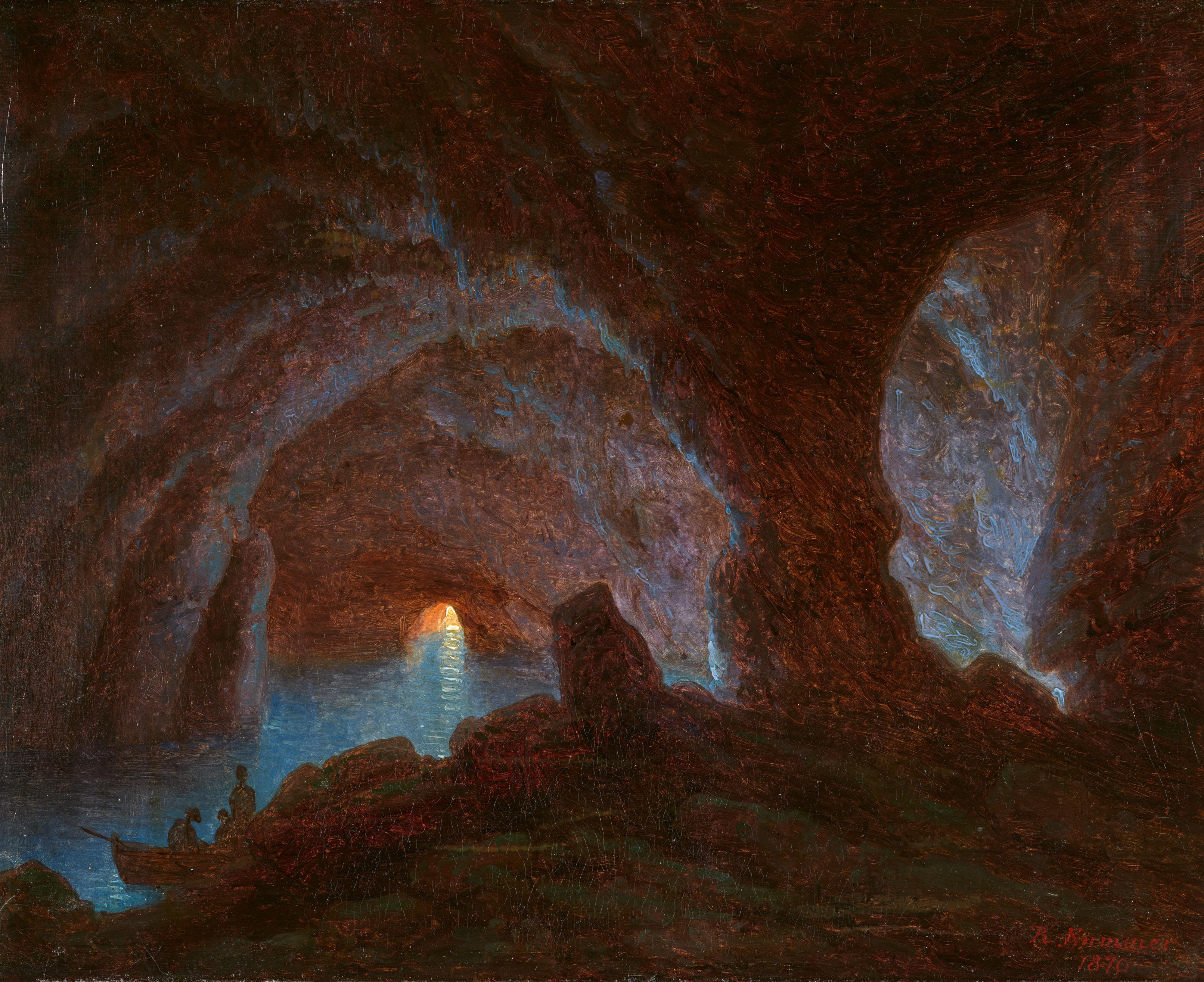 Robert Kummer - The Blue Grotto on Capri - image-1