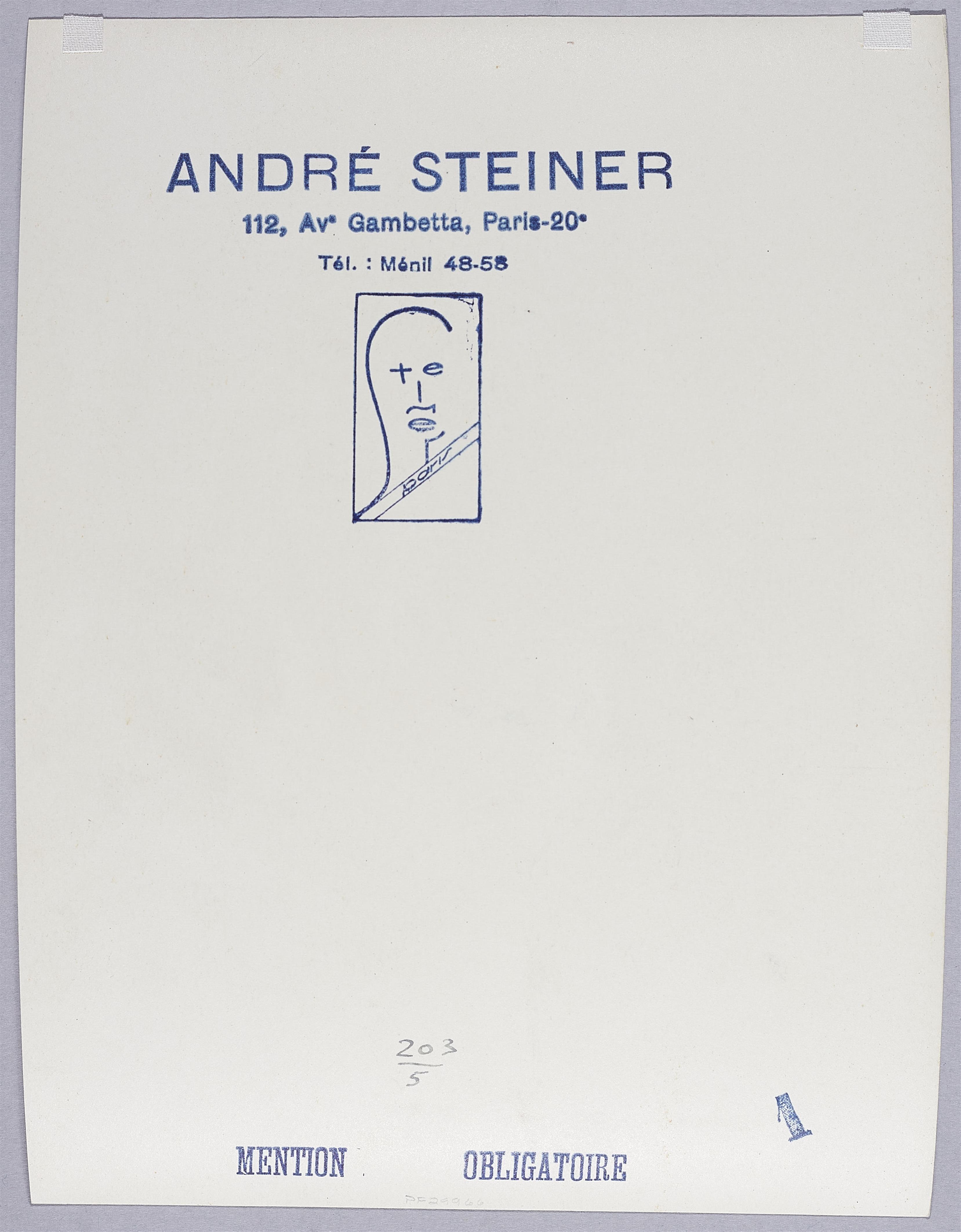 André Steiner (Andor Steiner) - Untitled (Plongeur) - image-2