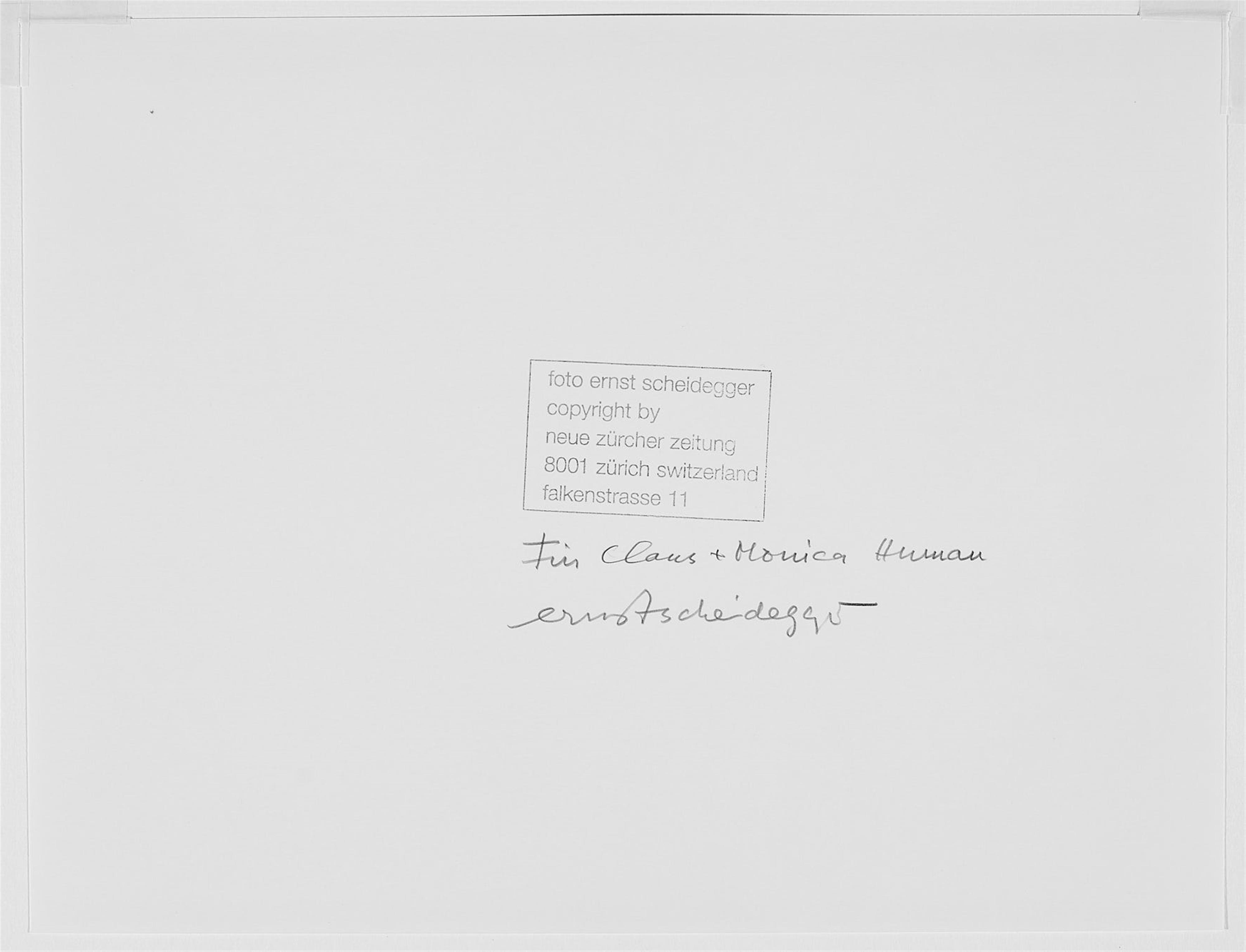 Ernst Scheidegger - Alberto Giacometti in seinem Pariser Atelier. Details des Ateliers mit Büsten und Wandmalereien - image-2