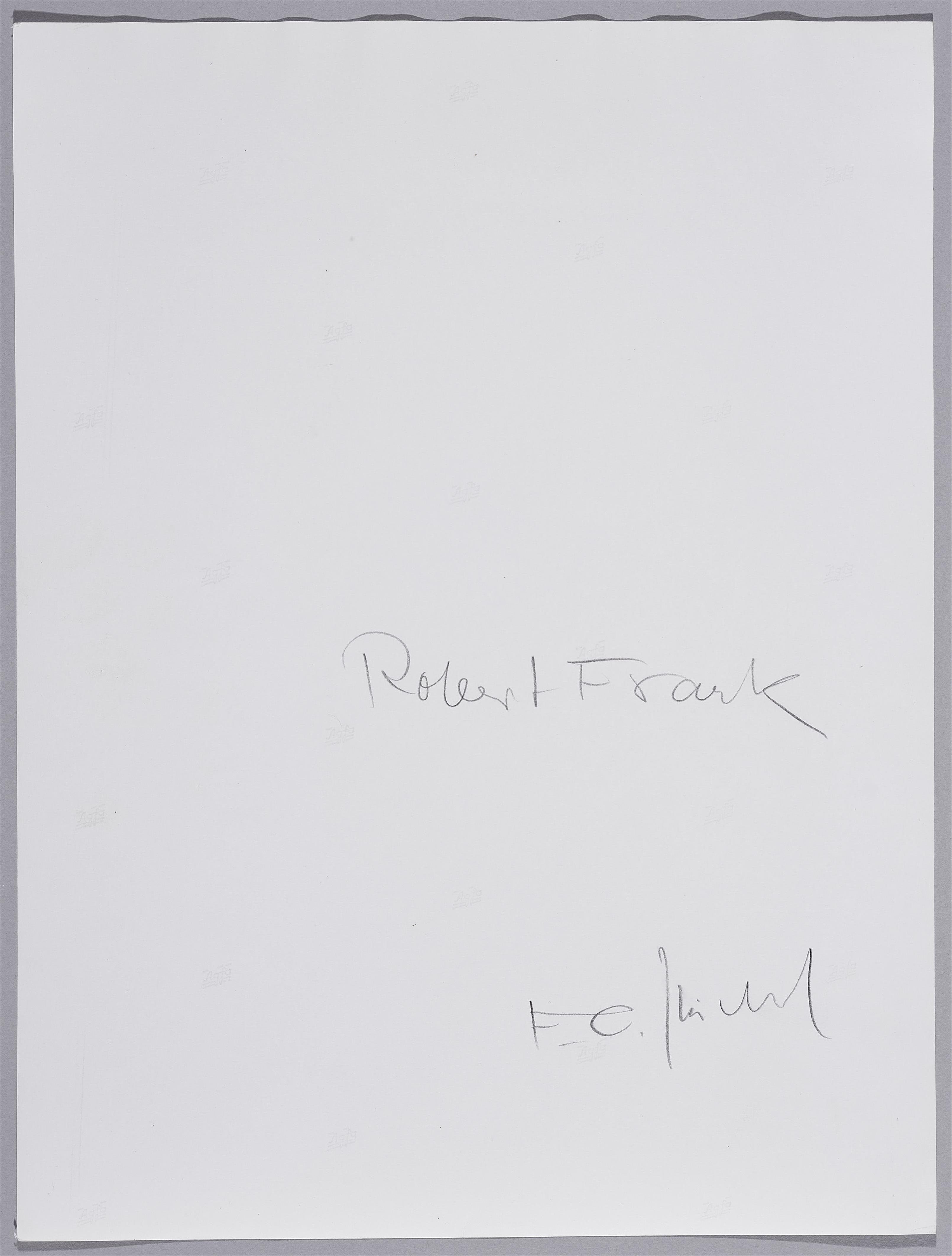 F.C. Gundlach - Robert Frank vor seinem Studio, Mercer Street, New York City - image-2