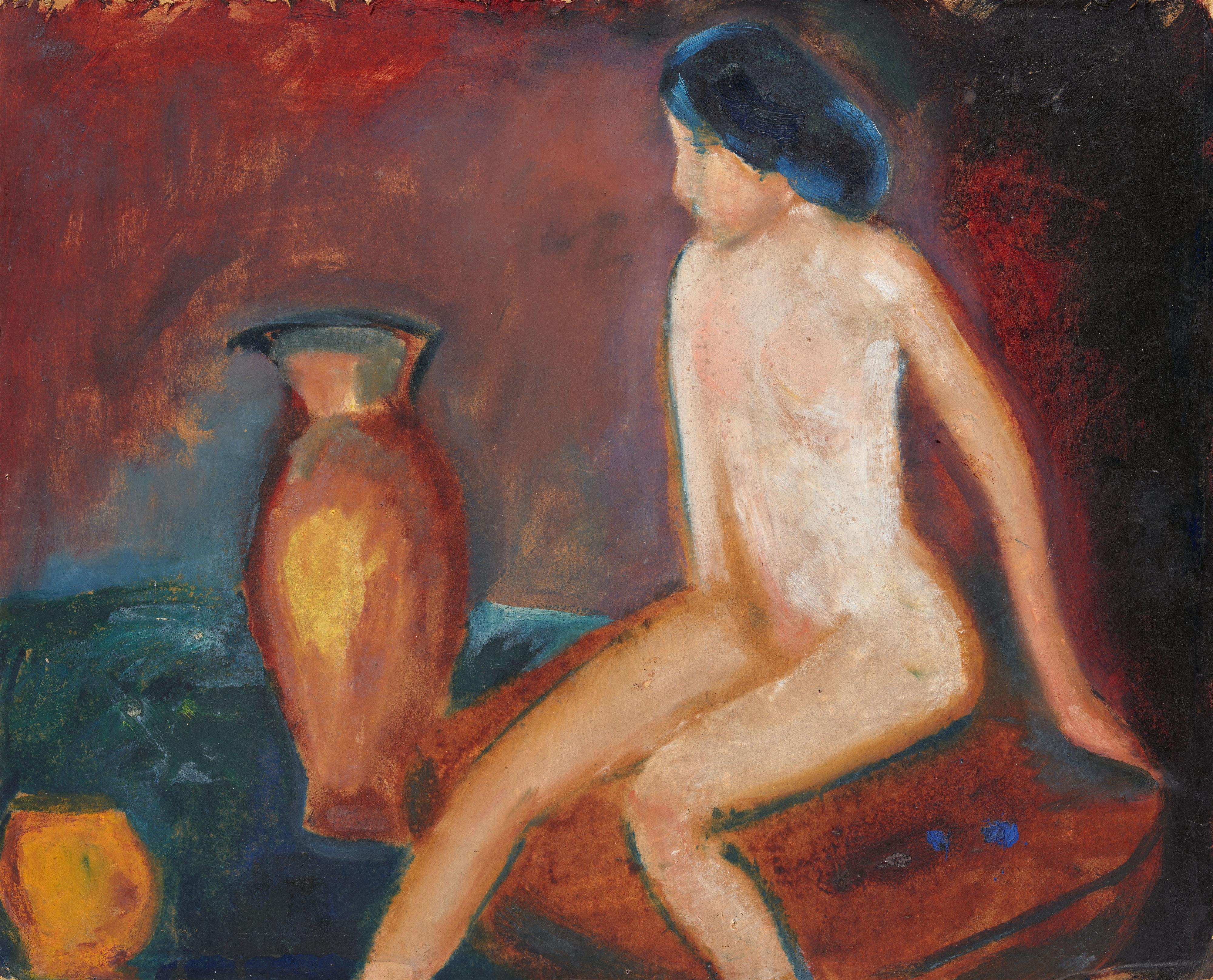 Willi Baumeister - Seated Nude 2 - image-1