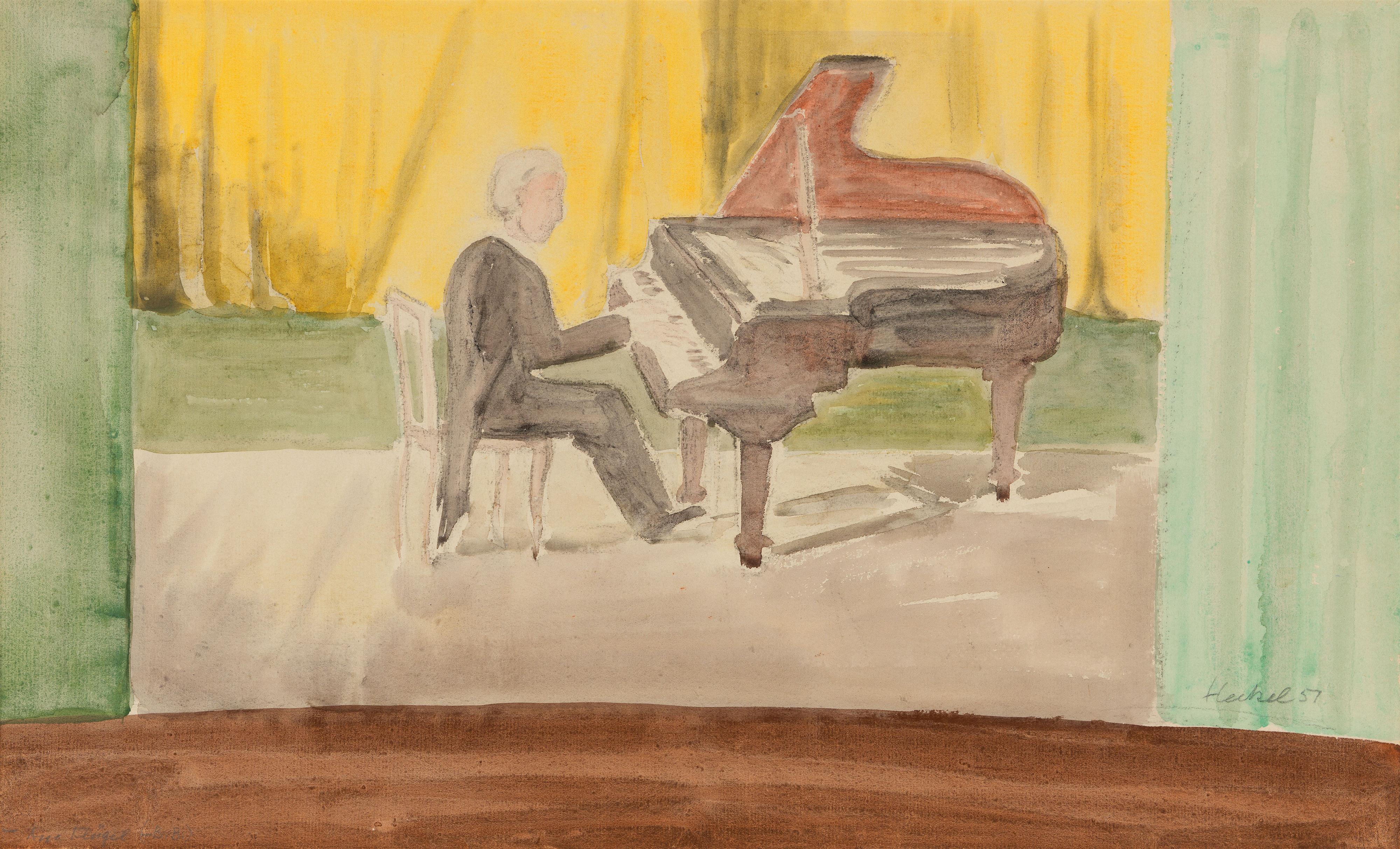Erich Heckel - Pianist auf der Bühne - image-1