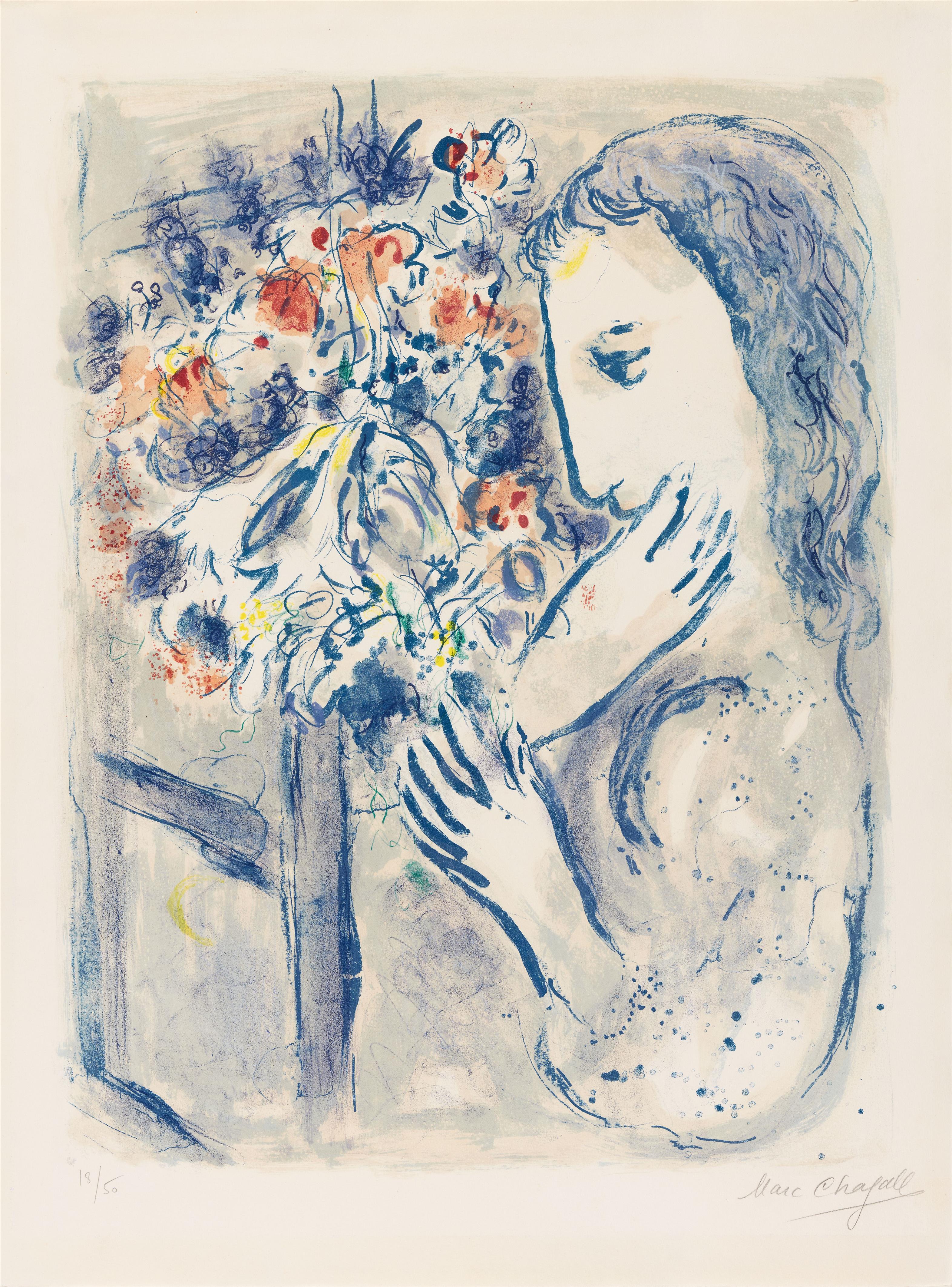 Marc Chagall - Femme près de la Fenêtre - image-1