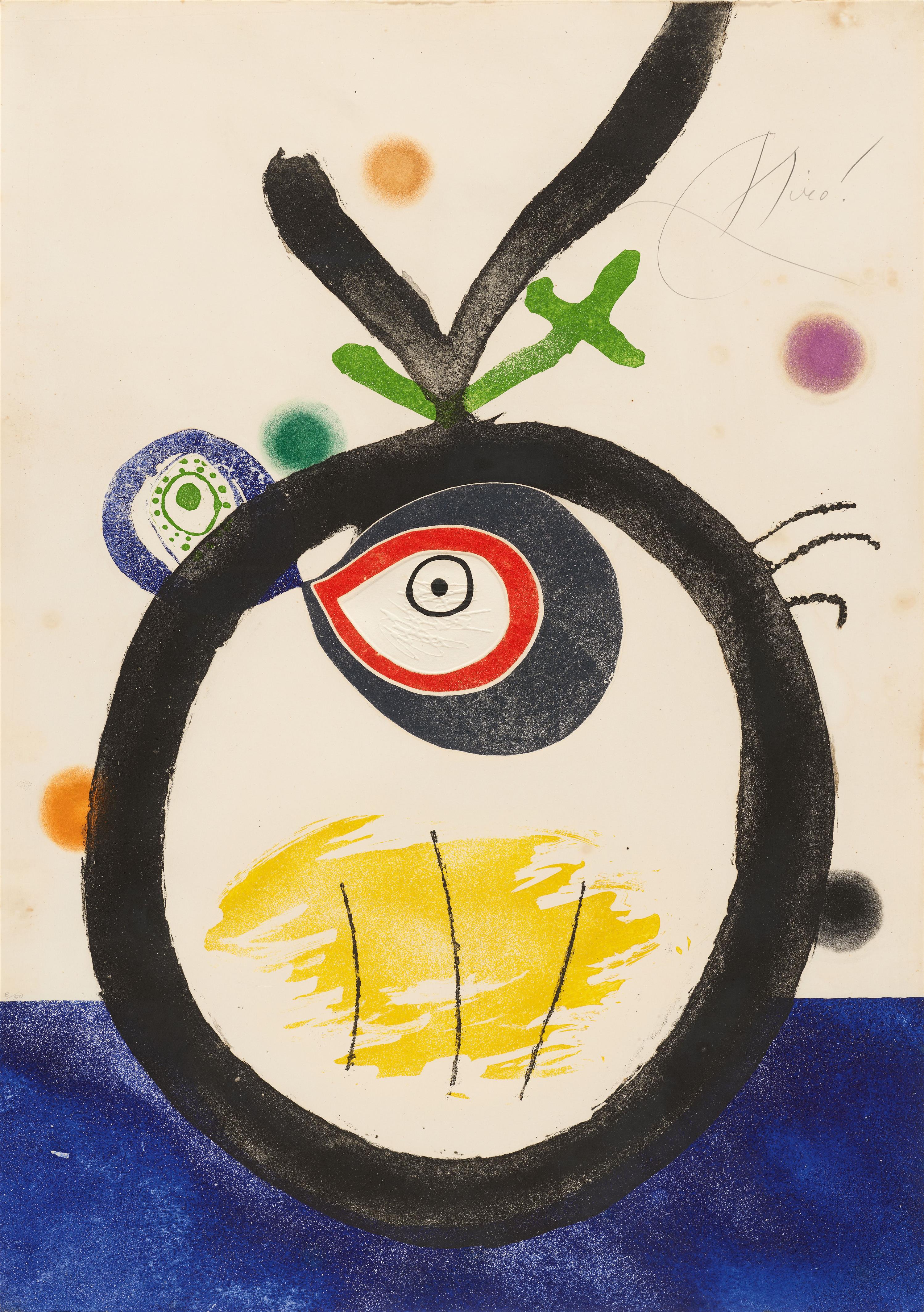Joan Miró - Aus: Quatre Colors Aparien el Món - image-1