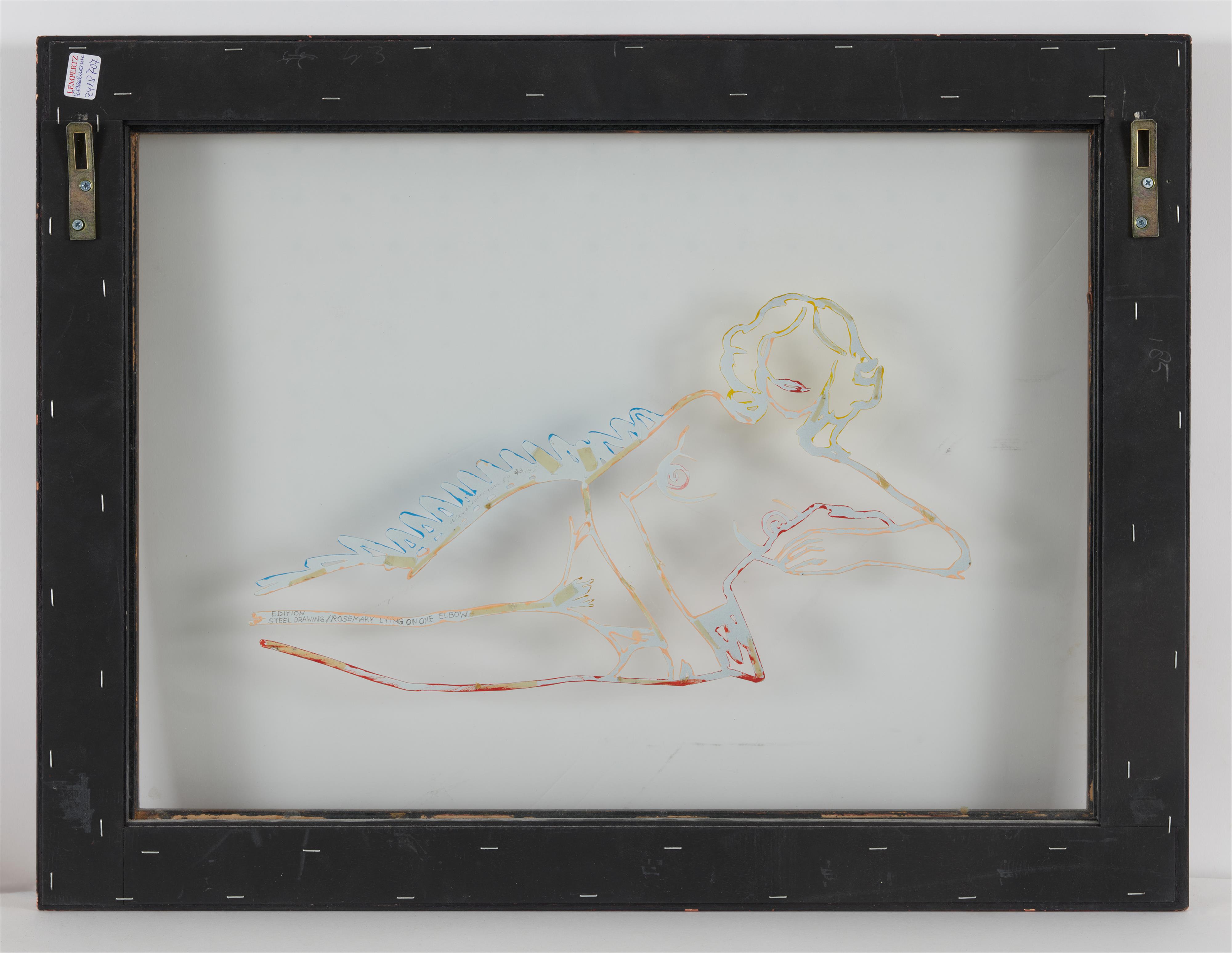 Tom Wesselmann - Rosemary Lying on one Elbow (Edition Steel Drawing) - image-2