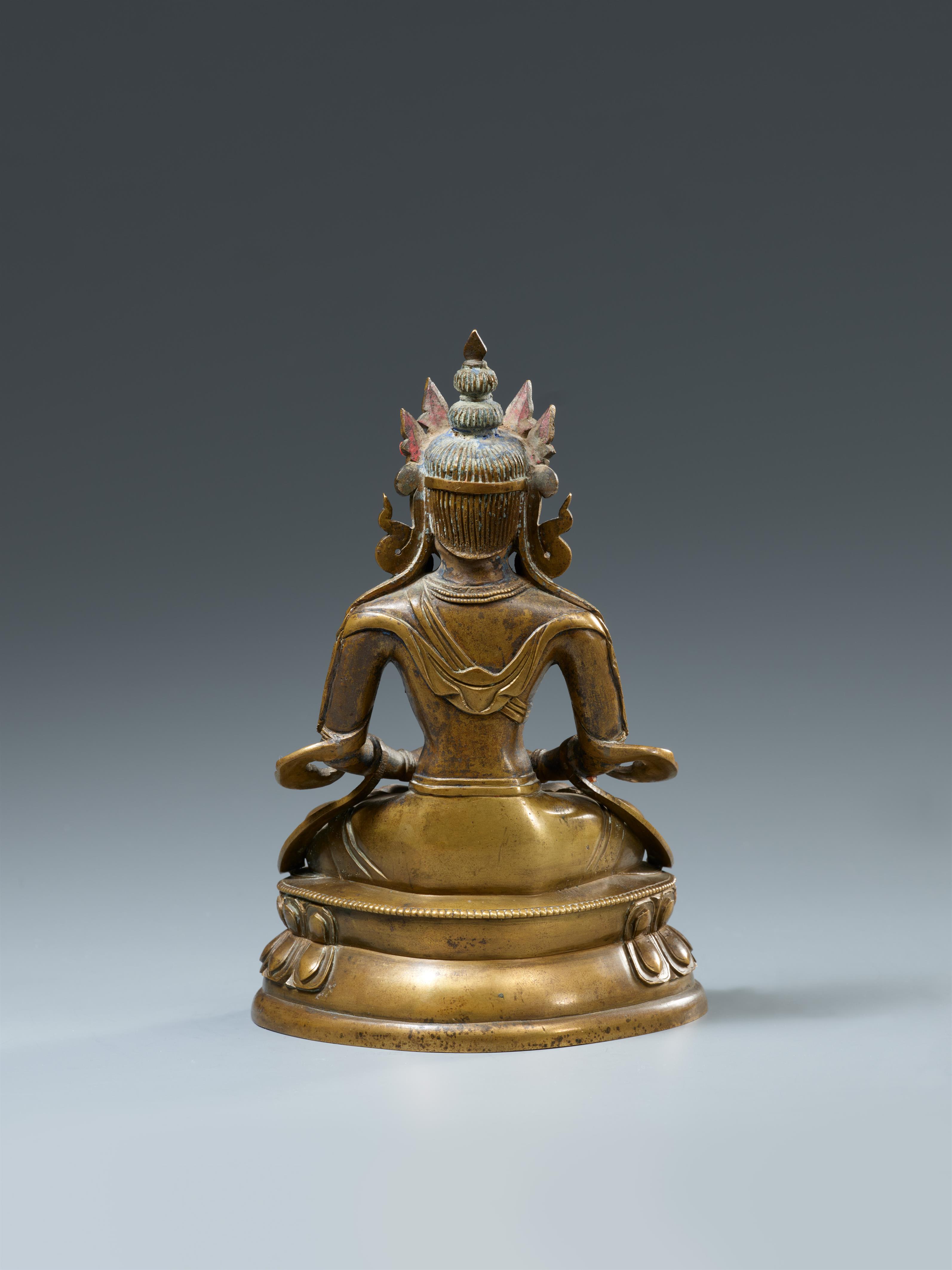 Amitayus. Bronze. Sino-tibetisch. 18. Jh. - image-2